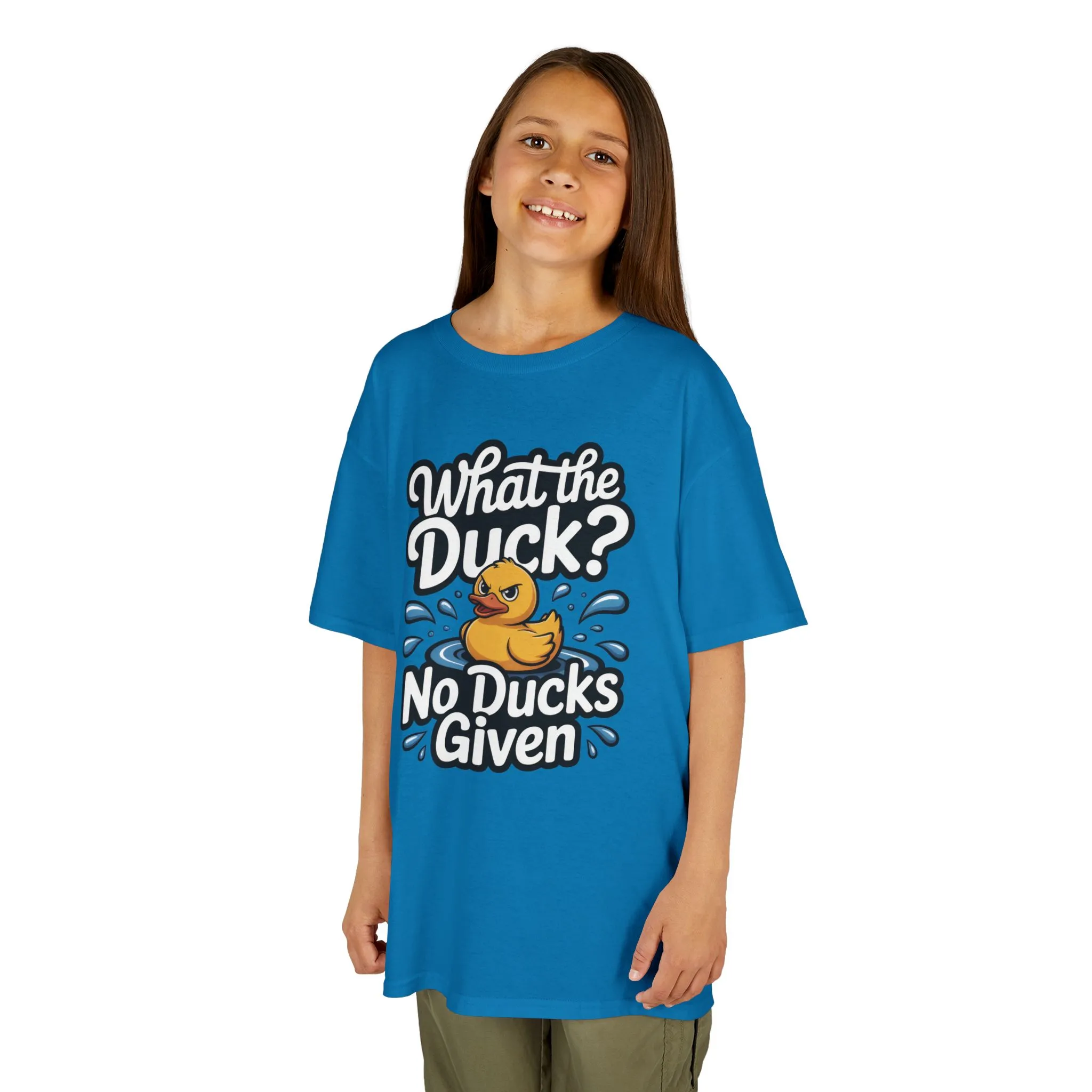 Funny Teen Duck Shirt, Kids Humor Tee, What The Duck Meme Tee, No Ducks Given Youth Tee, Sarcastic Rubber Duck Shirt, Cool Gift For Teens - Image 17
