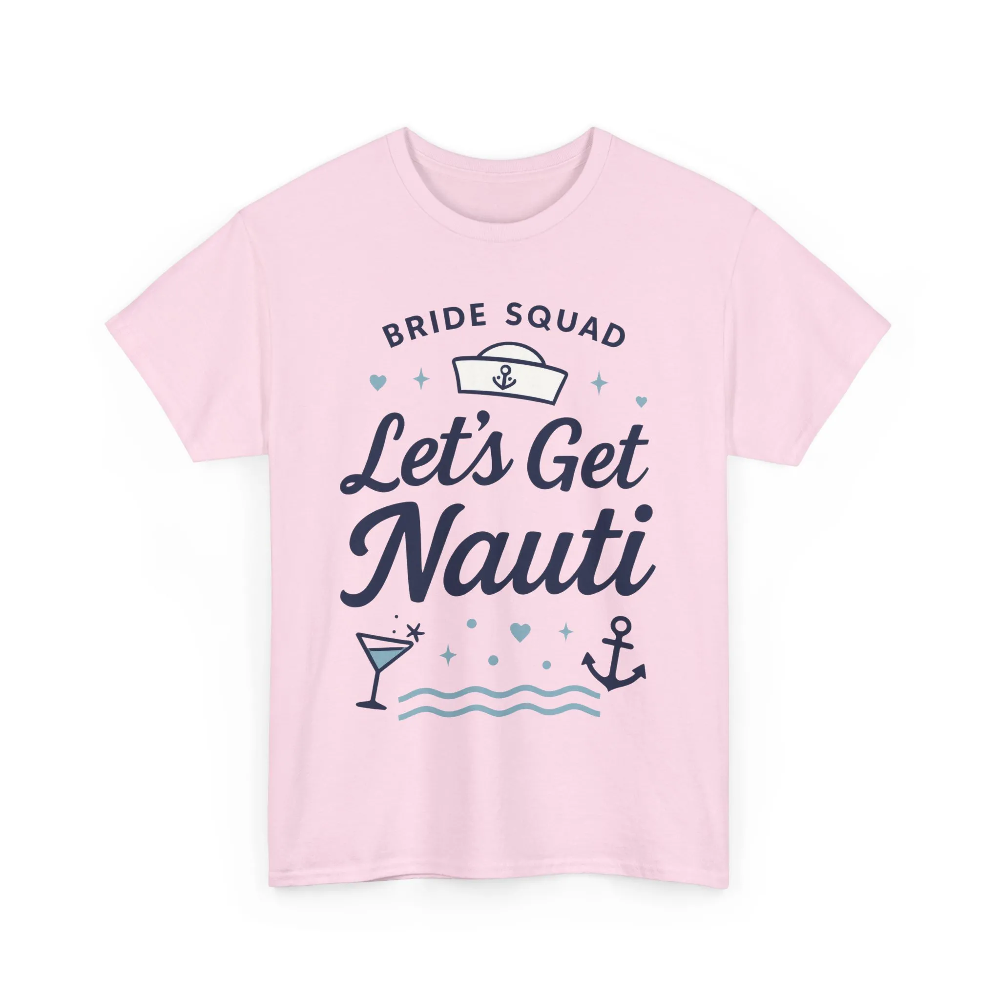 Lets Get Nauti Shirt, Nautical Bachelorette Party Tee, Bride Squad Gift, Bridesmaid Hen Party Top, Fun Nautical Wedding Shirt - Image 22