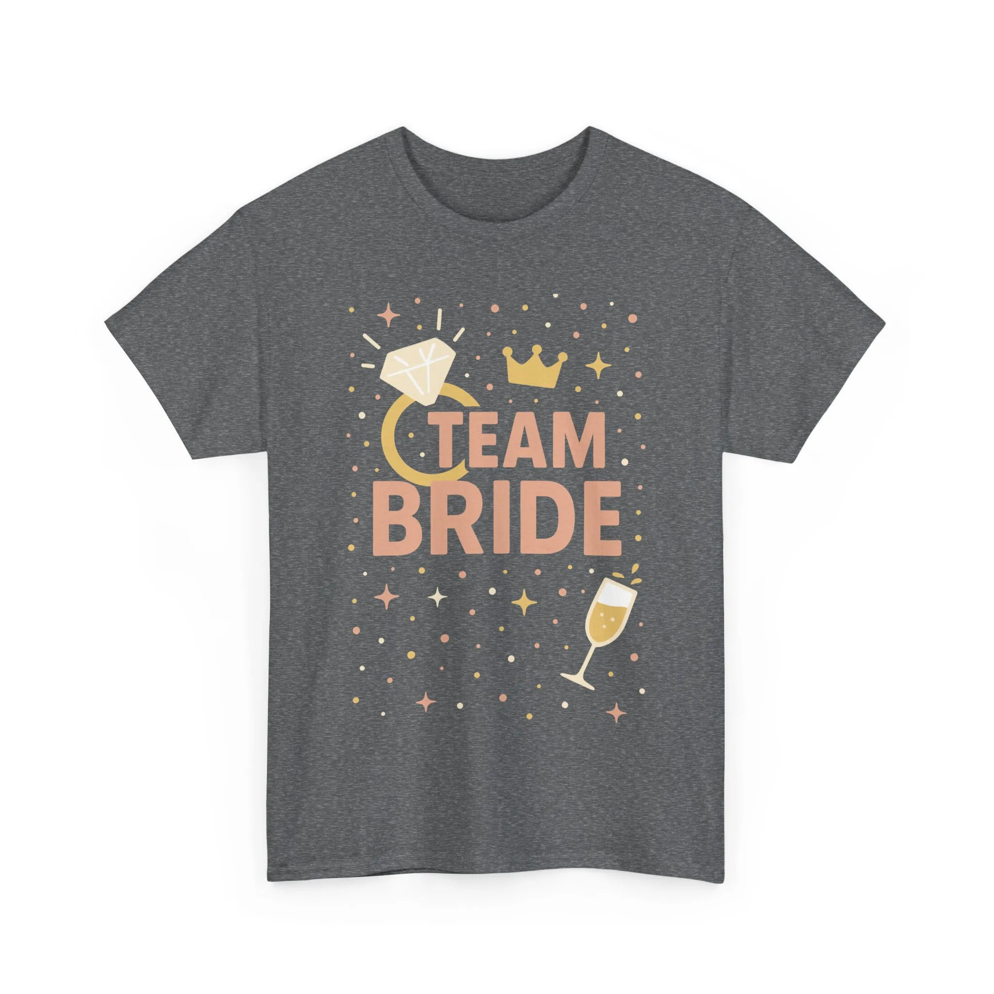 Team Bride T-Shirt, Bachelorette Party Tee, Bridesmaid Wedding Tee, Hen Party Matching Shirts, Bridal Shower, Bridesmaids Gift - Image 7