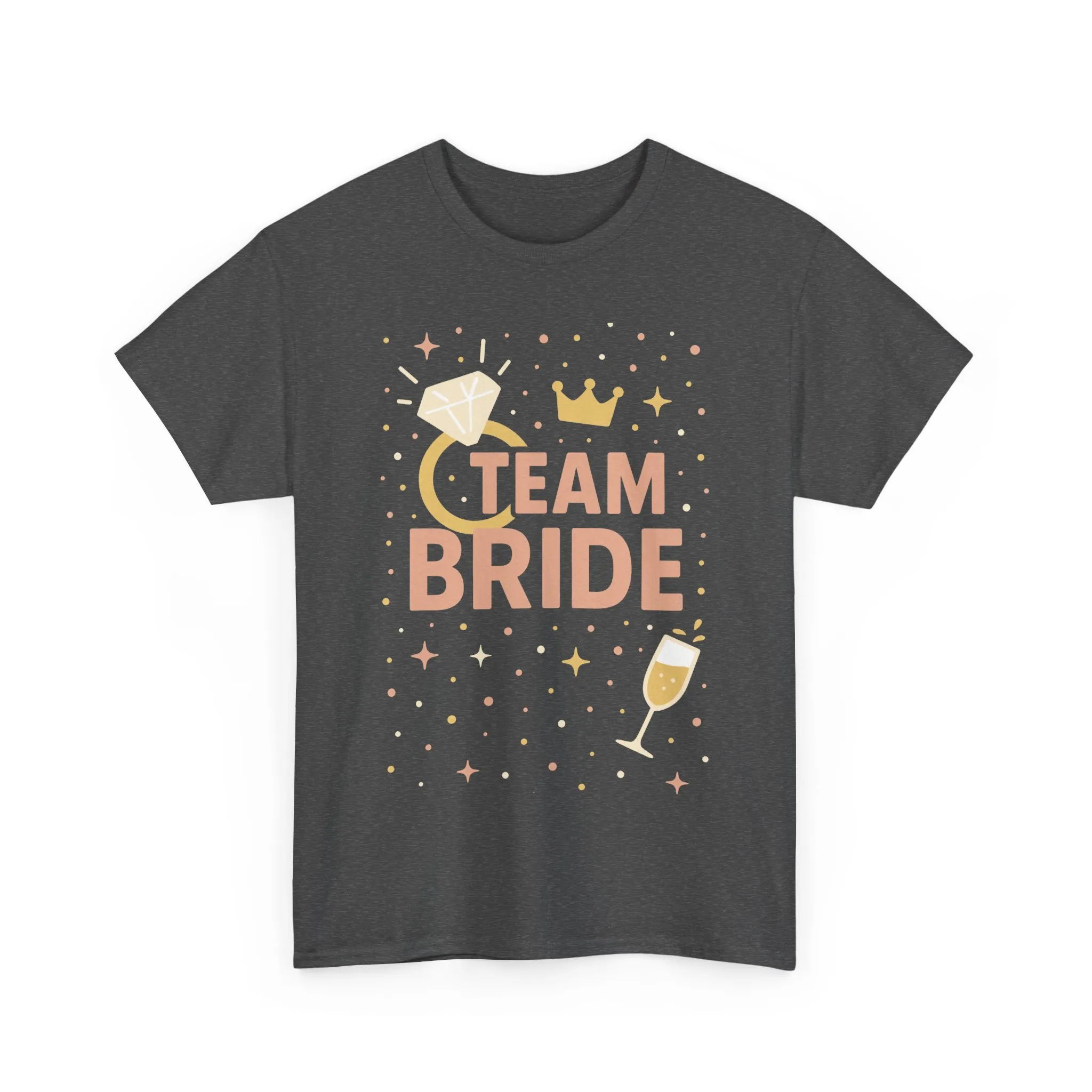 Team Bride T-Shirt, Bachelorette Party Tee, Bridesmaid Wedding Tee, Hen Party Matching Shirts, Bridal Shower, Bridesmaids Gift - Image 10