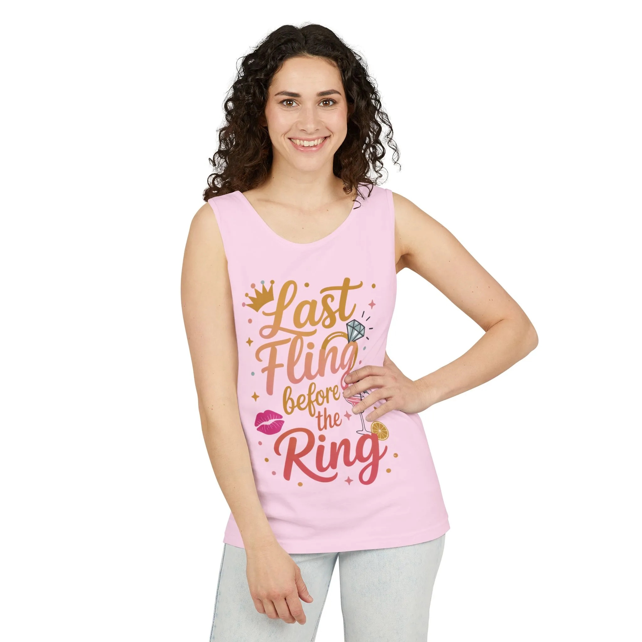 Last Fling Before the Ring T-Shirt, Bachelorette Party Tee, Bridesmaid Wedding Tee, Hen Party Shirts, Bridal Shower, Bridesmaids Gift - Image 18