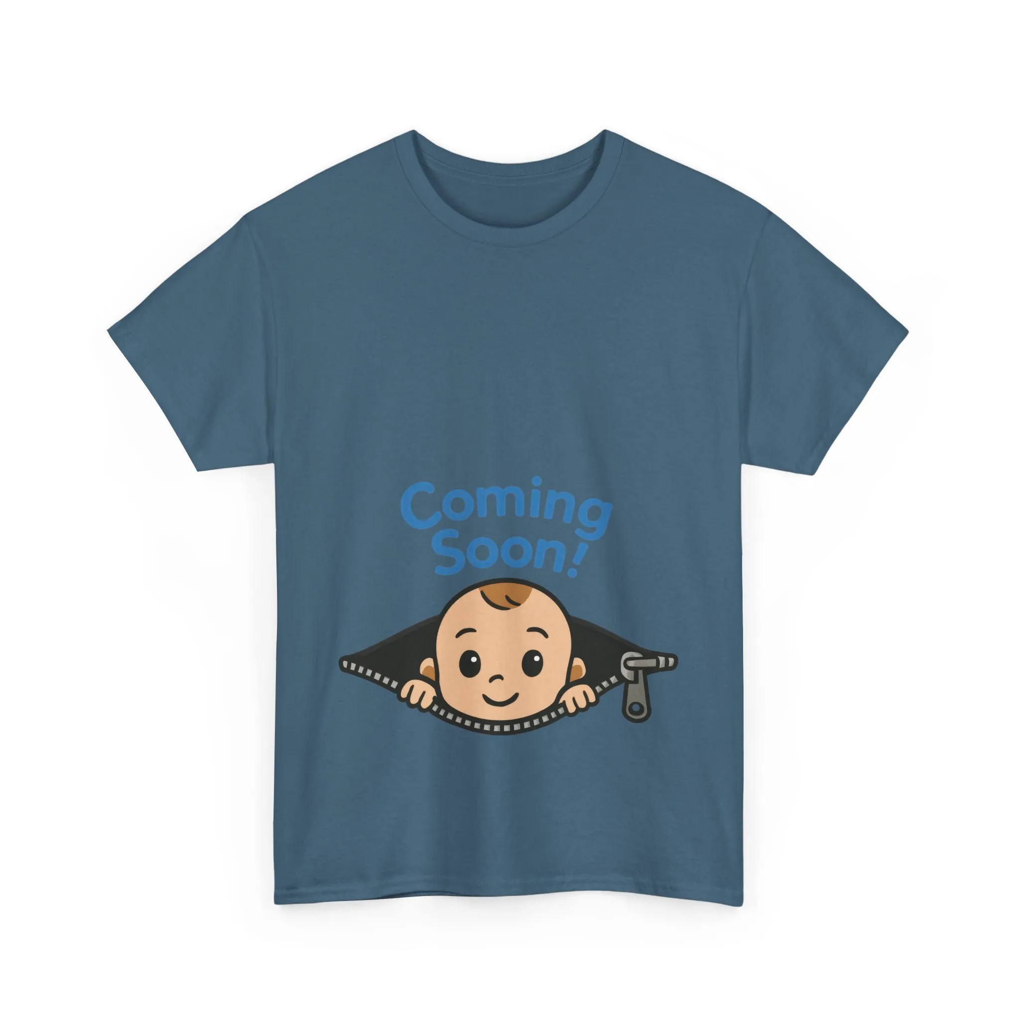 Coming Soon Maternity Tee, Cute Baby Boy Pregnancy Announcement Tee, Funny Expecting Mom Gift, Gender Reveal Tee, Baby Shower Top - Image 16