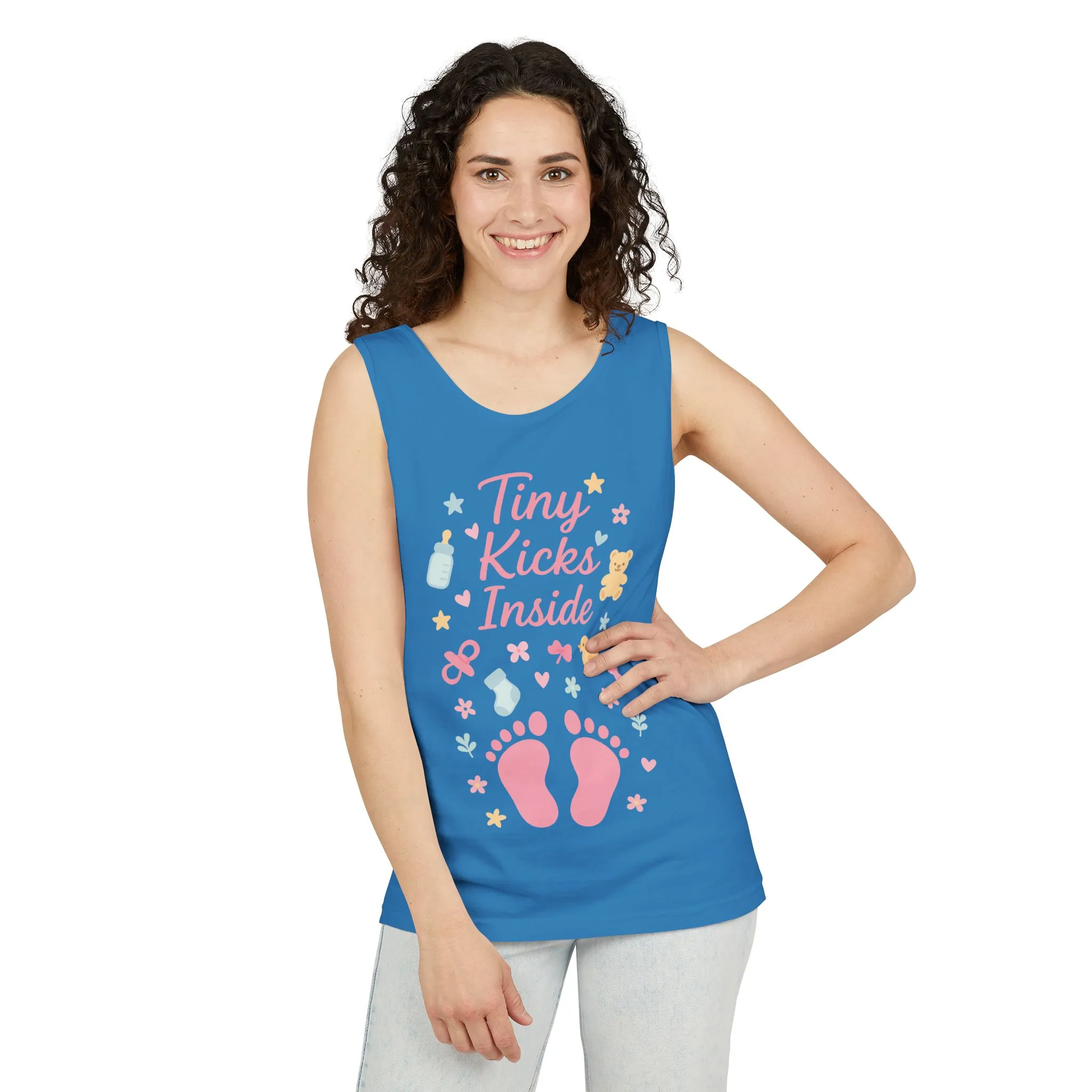 Maternity Tank Top Pregnancy Announcement Shirt, Cute Mom To Be Gift, Expecting Baby Gift, Pregnancy Reveal Top, Baby Shower Shirt - Image 14
