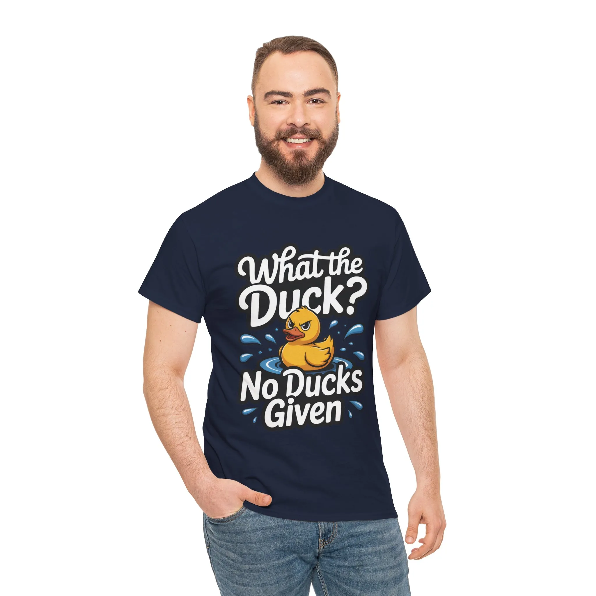 Funny Duck Shirt - No Ducks Given Tee - What The Duck Mens T-Shirt - Sarcastic Rubber Duck Graphic - Humor Gift For Him - Image 26