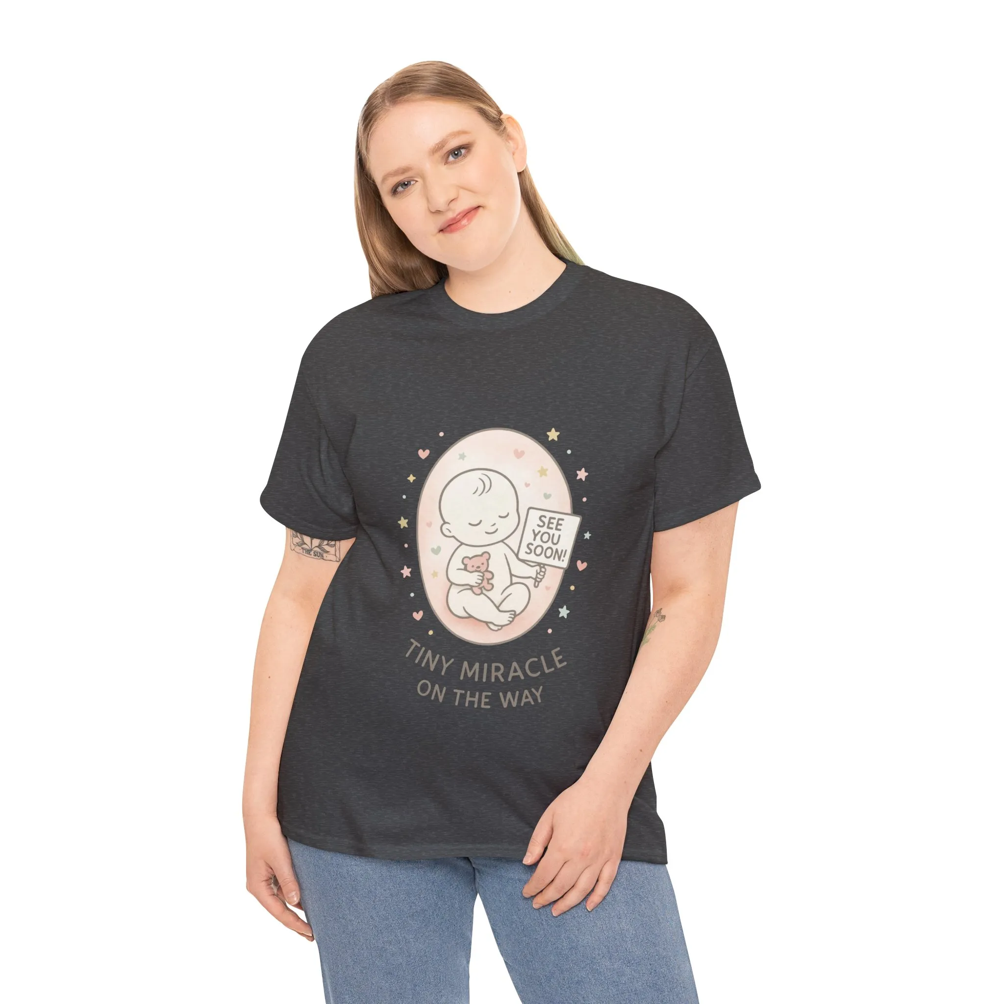 Coming Soon Maternity Tank Top, Cute Baby Pregnancy Announcement Shirt, Expecting Mom Gift, Gender Reveal Tee, Baby Shower Gift - Image 9
