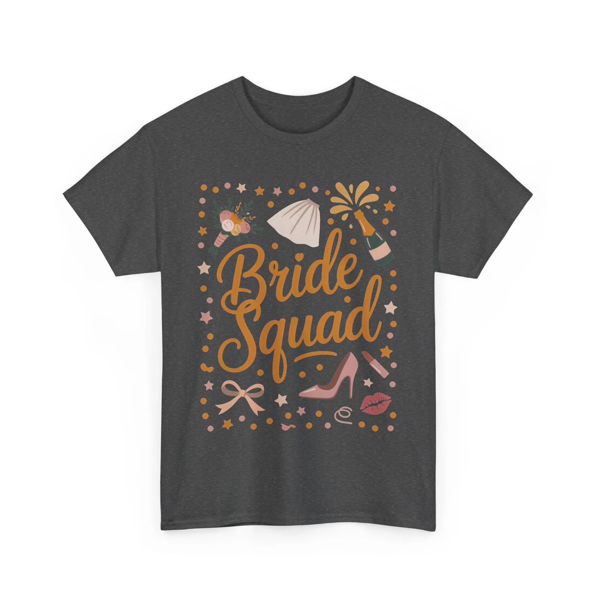 Bride Squad Shirt, Bachelorette Party T-Shirt, Bridesmaid Wedding Tee, Hen Party Matching Shirts, Bridal Shower, Gift for Bridesmaids - Image 13
