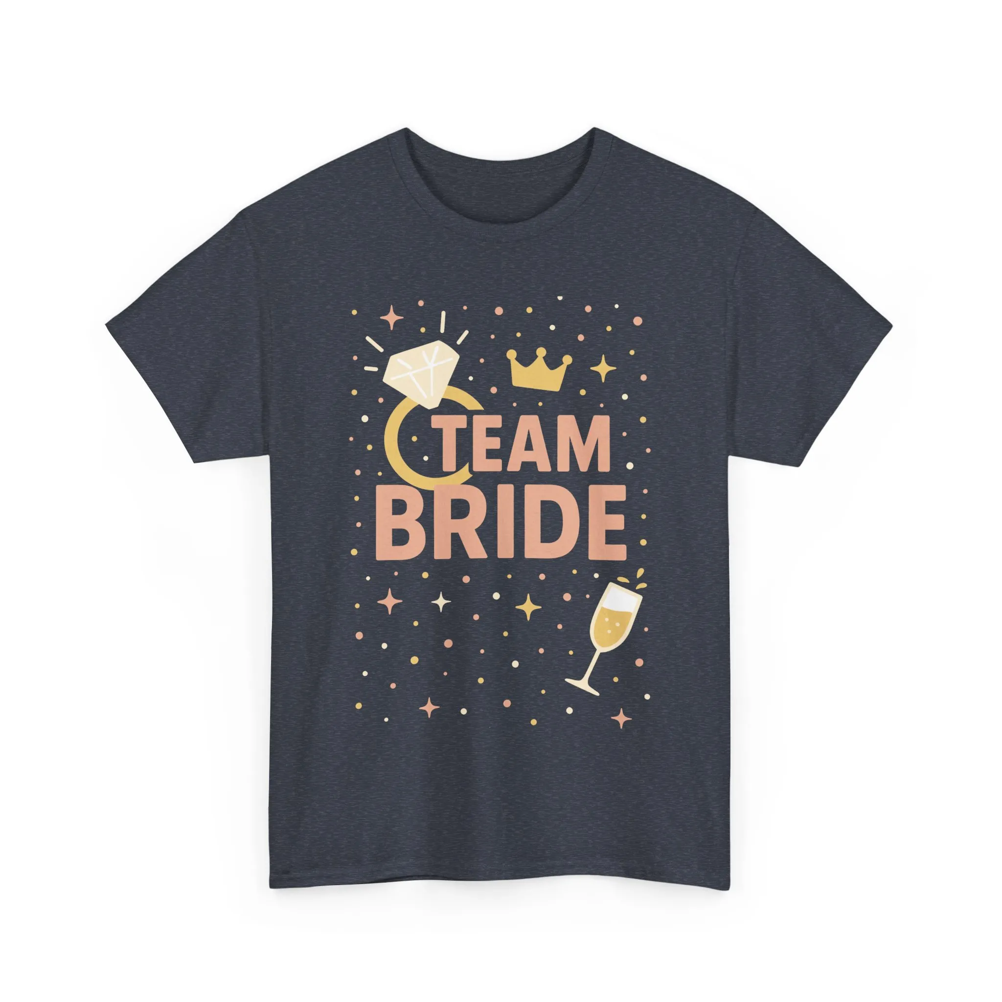 Team Bride T-Shirt, Bachelorette Party Tee, Bridesmaid Wedding Tee, Hen Party Matching Shirts, Bridal Shower, Bridesmaids Gift - Image 31