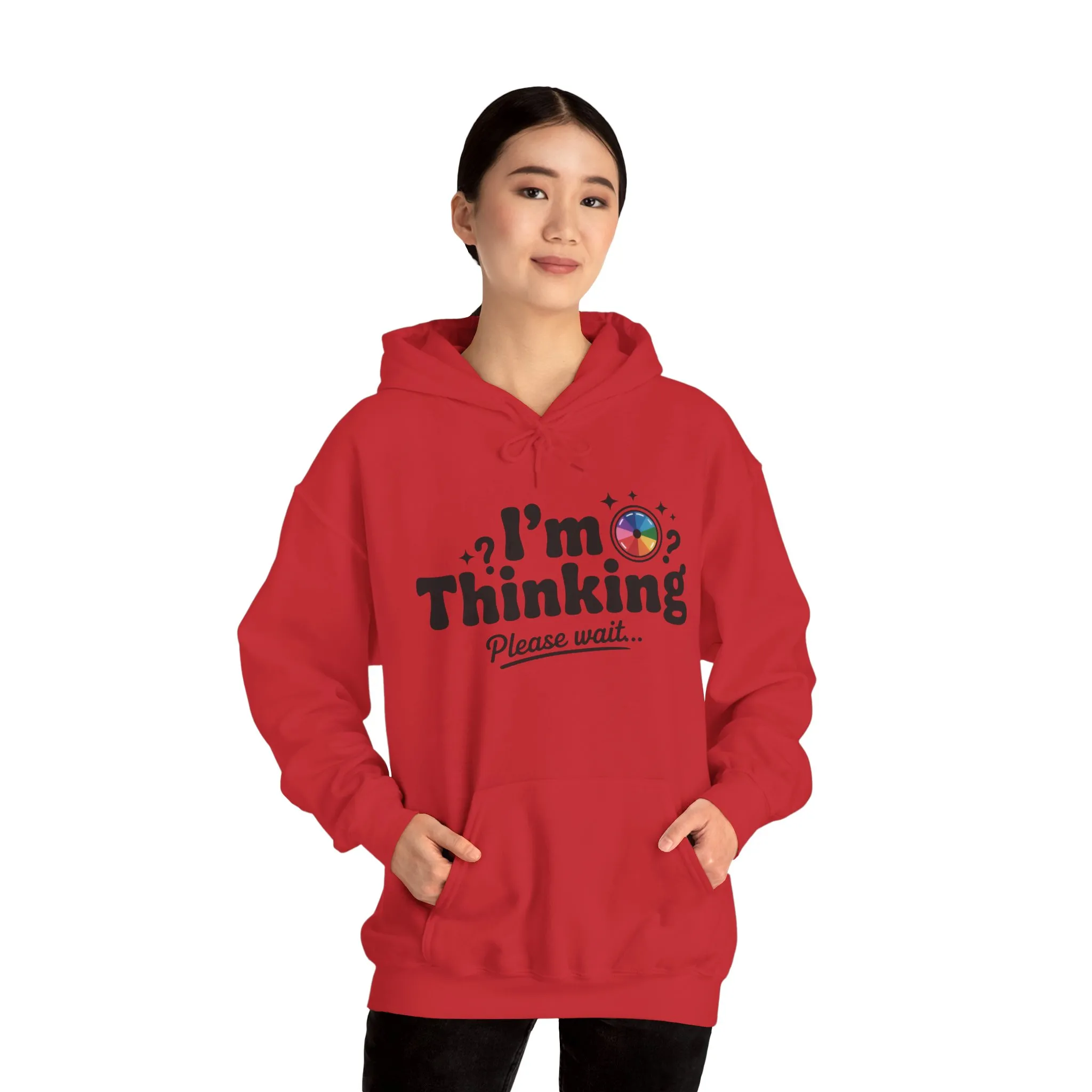 Playful Thinking Womens Hooded Sweatshirt, Womens Hoodie, Brainstorming Buddy, Thoughtful Gift, Cute Geeky Gift for Introverts, Programmers - Image 26