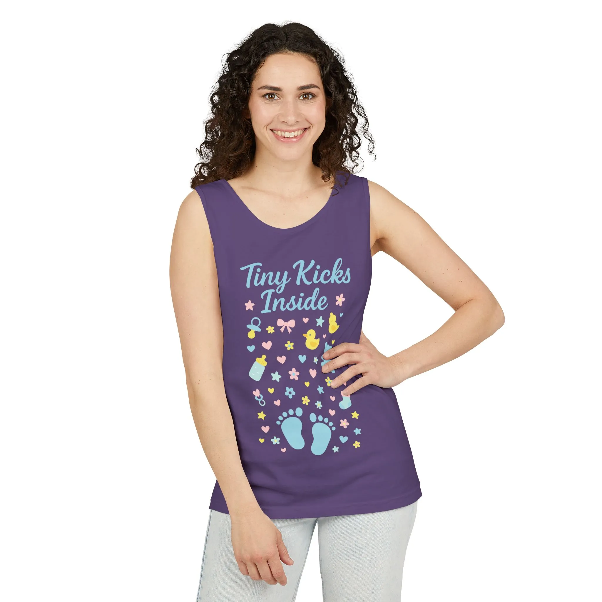 Maternity Tank Top Pregnancy Announcement Shirt, Cute Mom To Be Gift, Expecting Baby Gift, Pregnancy Reveal Top, Baby Shower Shirt - Image 26
