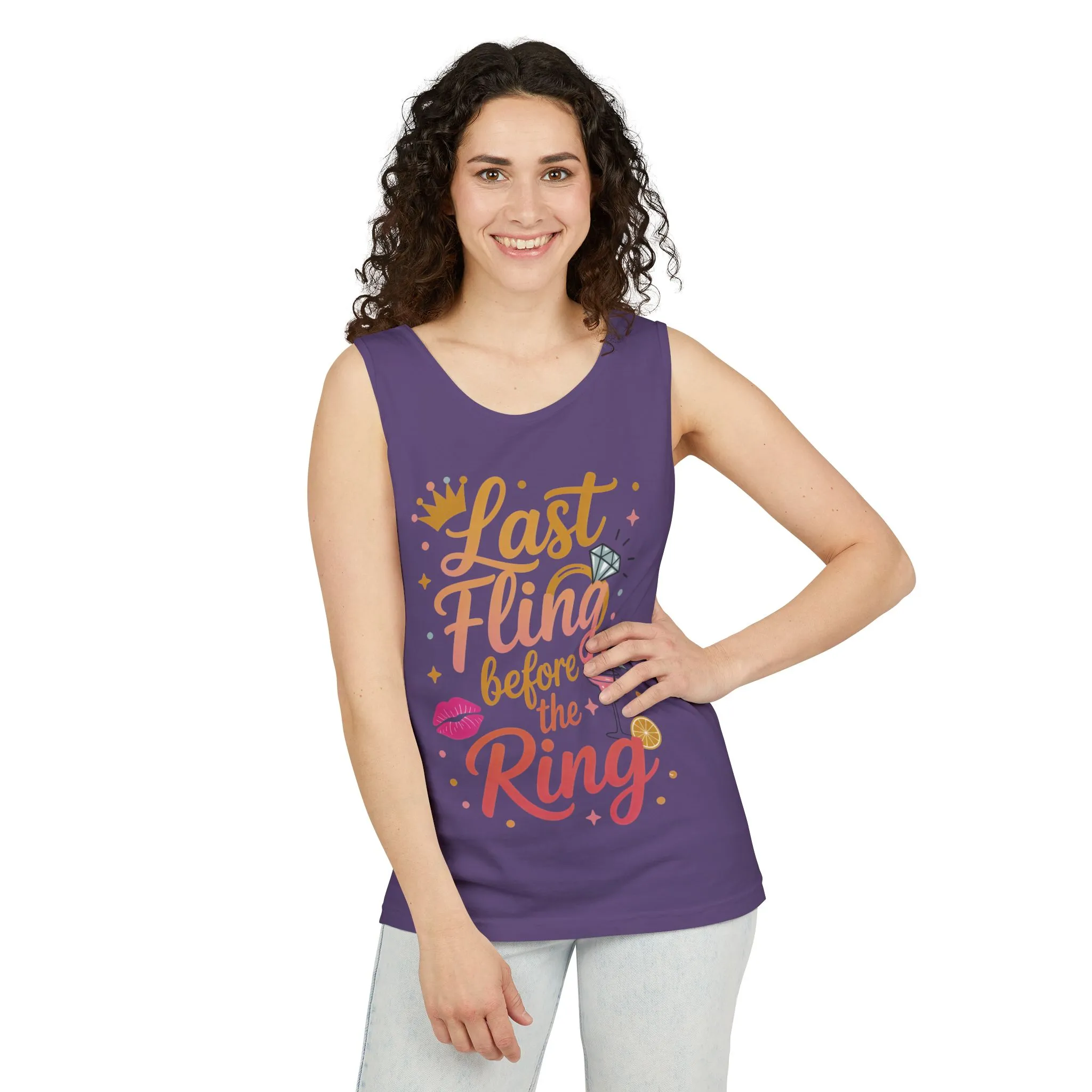 Last Fling Before the Ring T-Shirt, Bachelorette Party Tee, Bridesmaid Wedding Tee, Hen Party Shirts, Bridal Shower, Bridesmaids Gift - Image 28