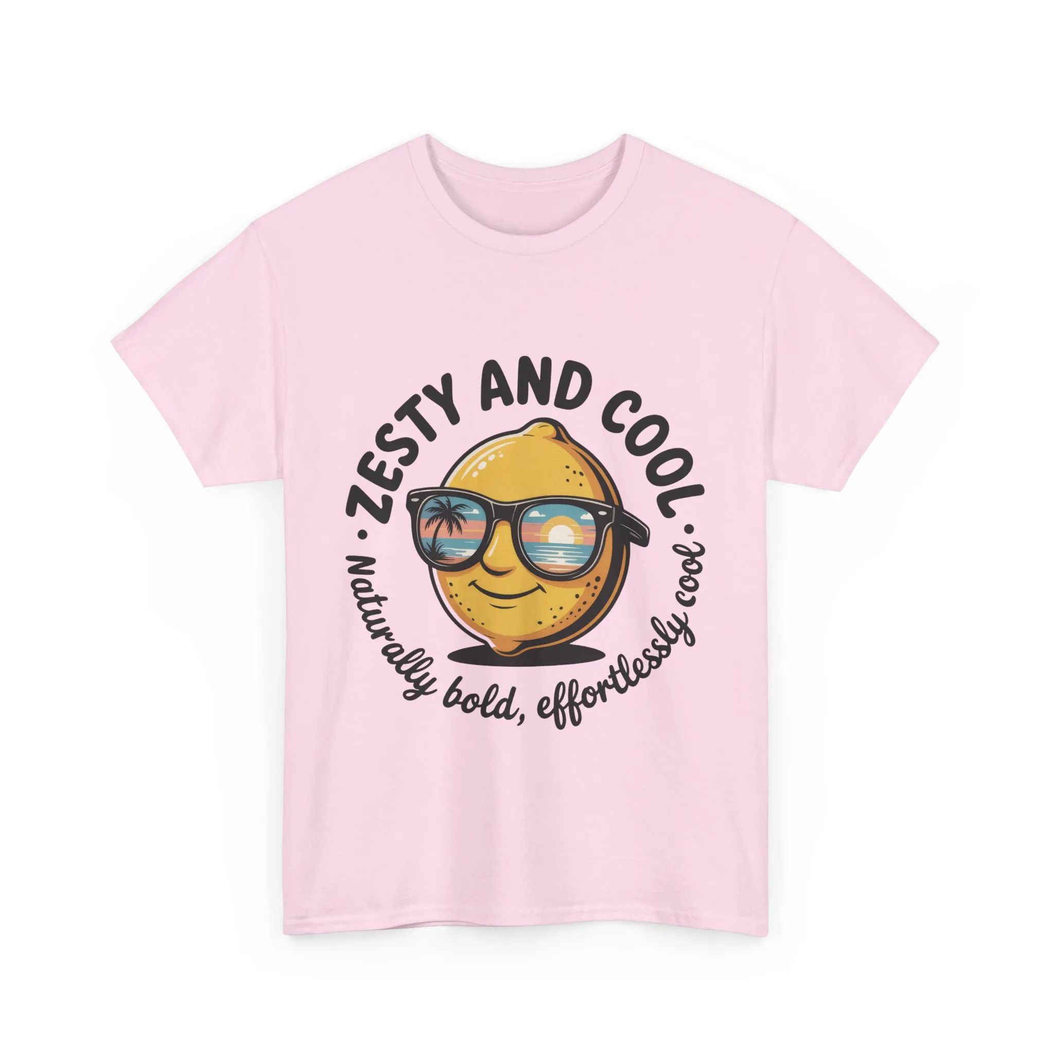Zesty Lemon Tee, Womens Heavy Cotton T-Shirt, Funny Graphic Tee, Summer Apparel, Gift for Lemon Lovers, Casual Style, Funny Summer Tee - Image 22