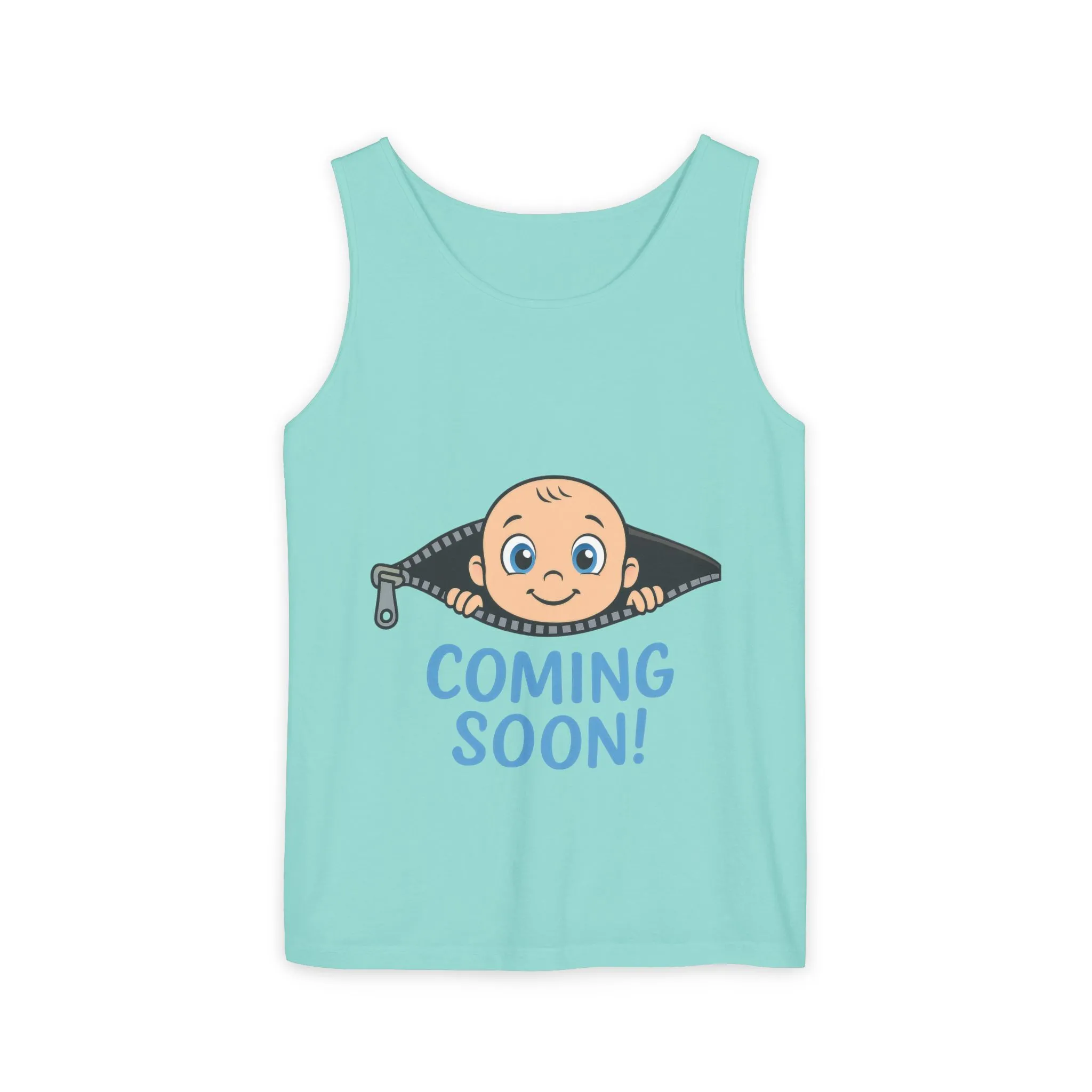 Coming Soon Maternity Tank Top, Cute Baby Boy Pregnancy Announcement Tee, Funny Expecting Mom Gift, Gender Reveal Tee, Baby Shower Top - Image 23