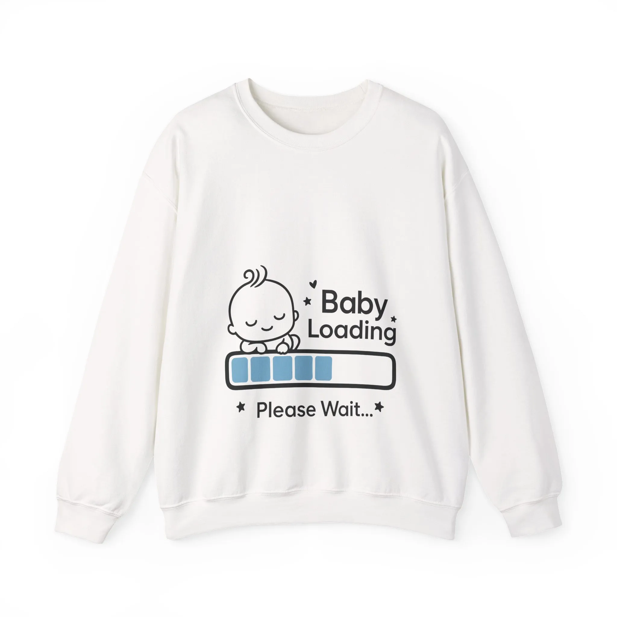 Baby Loading Maternity Sweatshirt, Pregnancy Announcement Shirt, Mom To Be Gift, Expecting Baby Gift, Pregnancy Reveal Top, Baby Shower Gift - Image 2