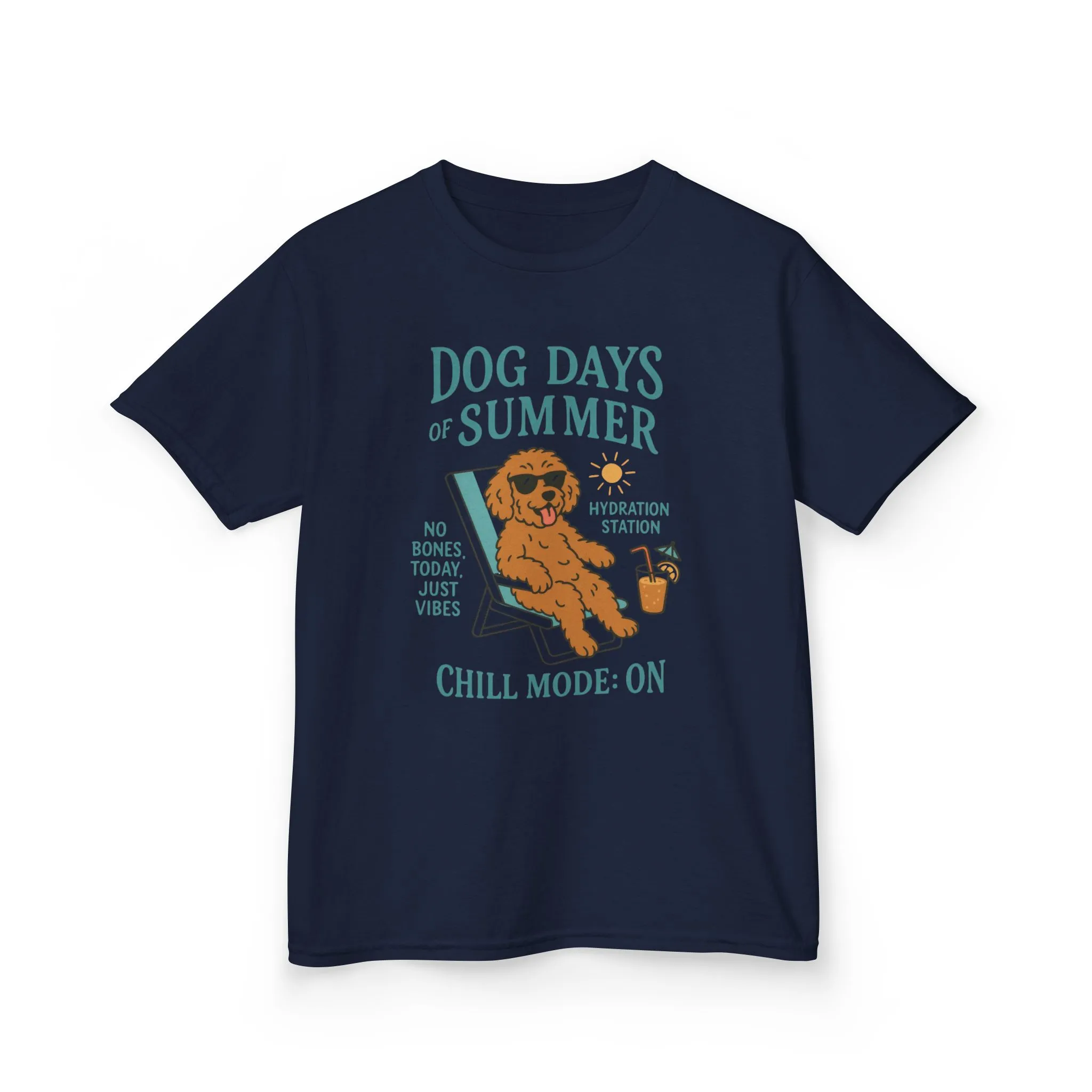 Summer Chill Kids Tee, Fun Playful T-Shirt for Boys & Girls, Perfect for Summer Days, Beach Outings, Gifts, Casual Wear - Image 22