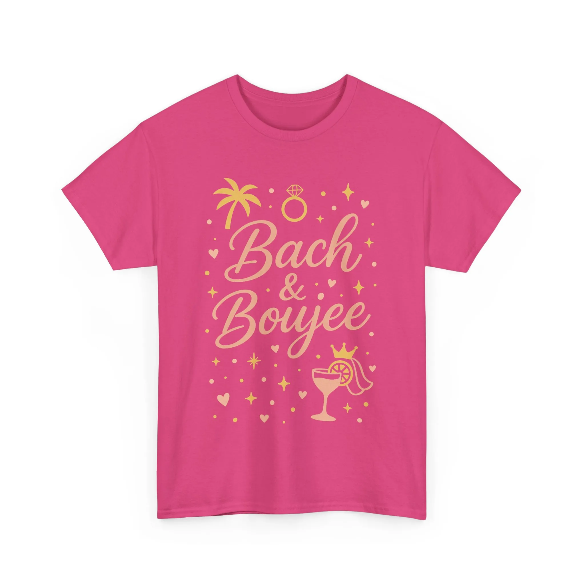 Bach & Boujee Bridal Party Shirt, Bachelorette Party Tee, Bridesmaid Wedding Tee, Hen Party Top, Bridal Shower, Bridesmaids Gift - Image 2