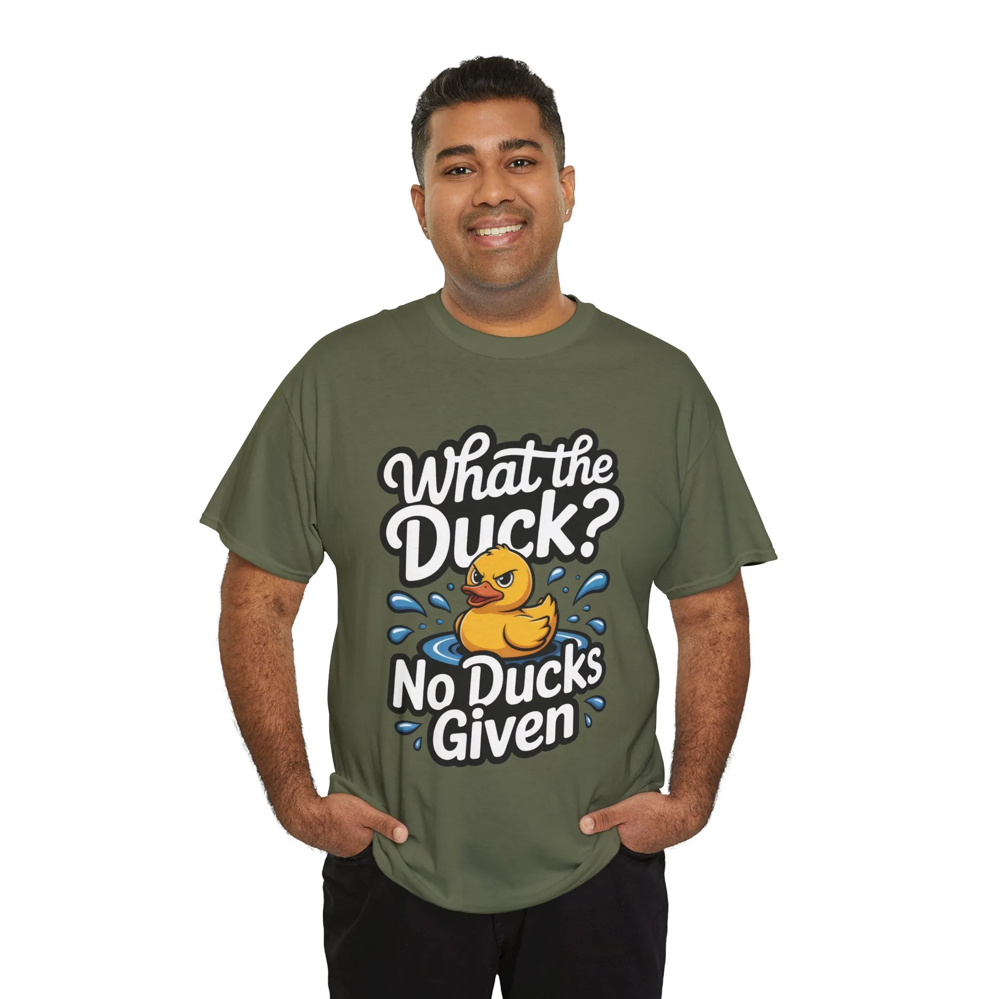 Funny Duck Shirt - No Ducks Given Tee - What The Duck Mens T-Shirt - Sarcastic Rubber Duck Graphic - Humor Gift For Him - Image 15