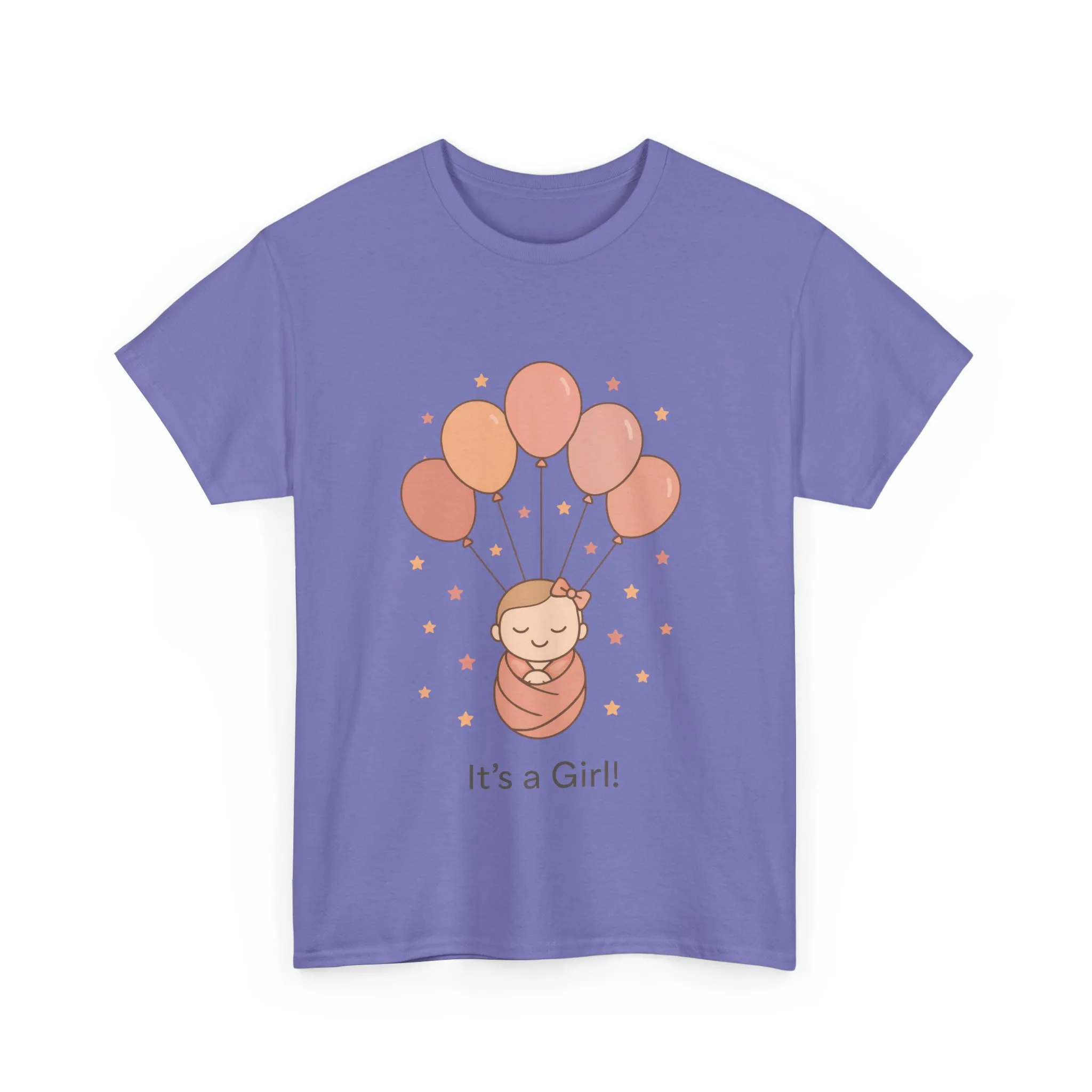 Its a Girl Maternity T-Shirt, Baby Girl Pregnancy Announcement Shirt,Mom To Be Gift, Gender Reveal Tee, Baby Shower Top, Gender Reveal Party - Image 22