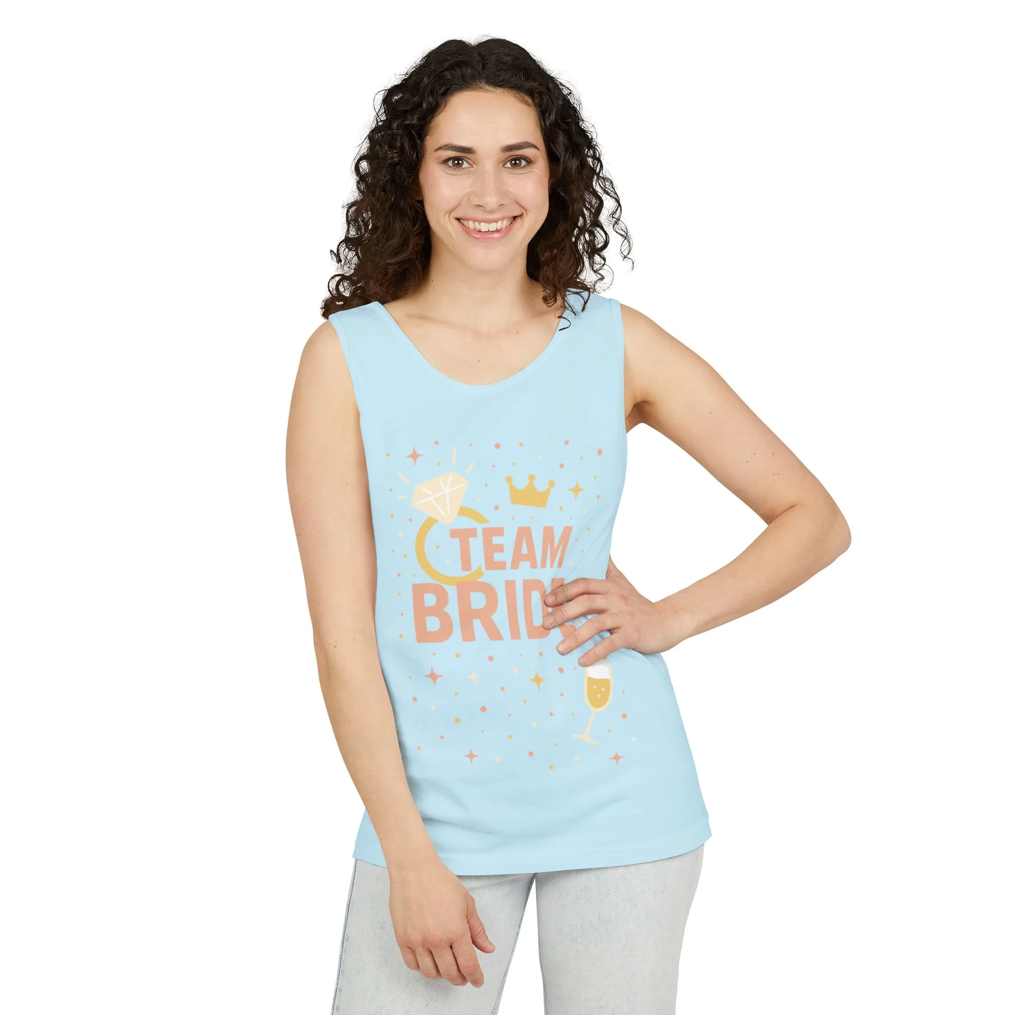 Team Bride Tank Top, Bachelorette Party Tee, Bridesmaid Wedding Tee, Hen Party Shirts, Bridal Shower, Bridesmaids Gift - Image 10