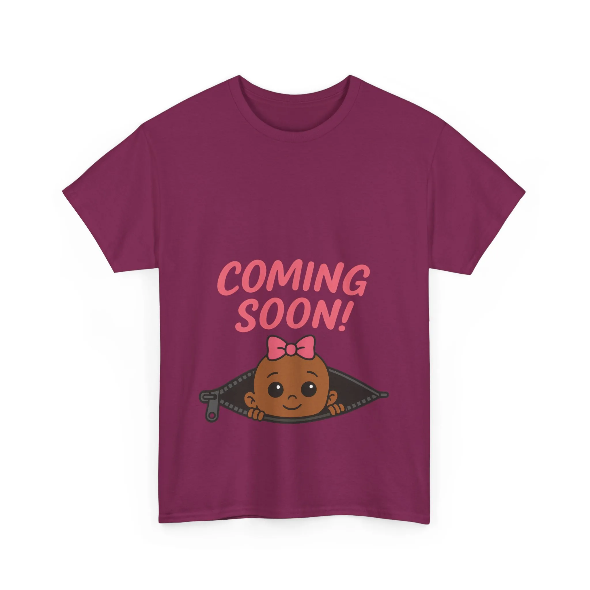 Coming Soon Maternity Tee, Cute Baby Girl Pregnancy Announcement Tee, Funny Expecting Mom Gift, Gender Reveal Tee, Baby Shower Top - Image 34