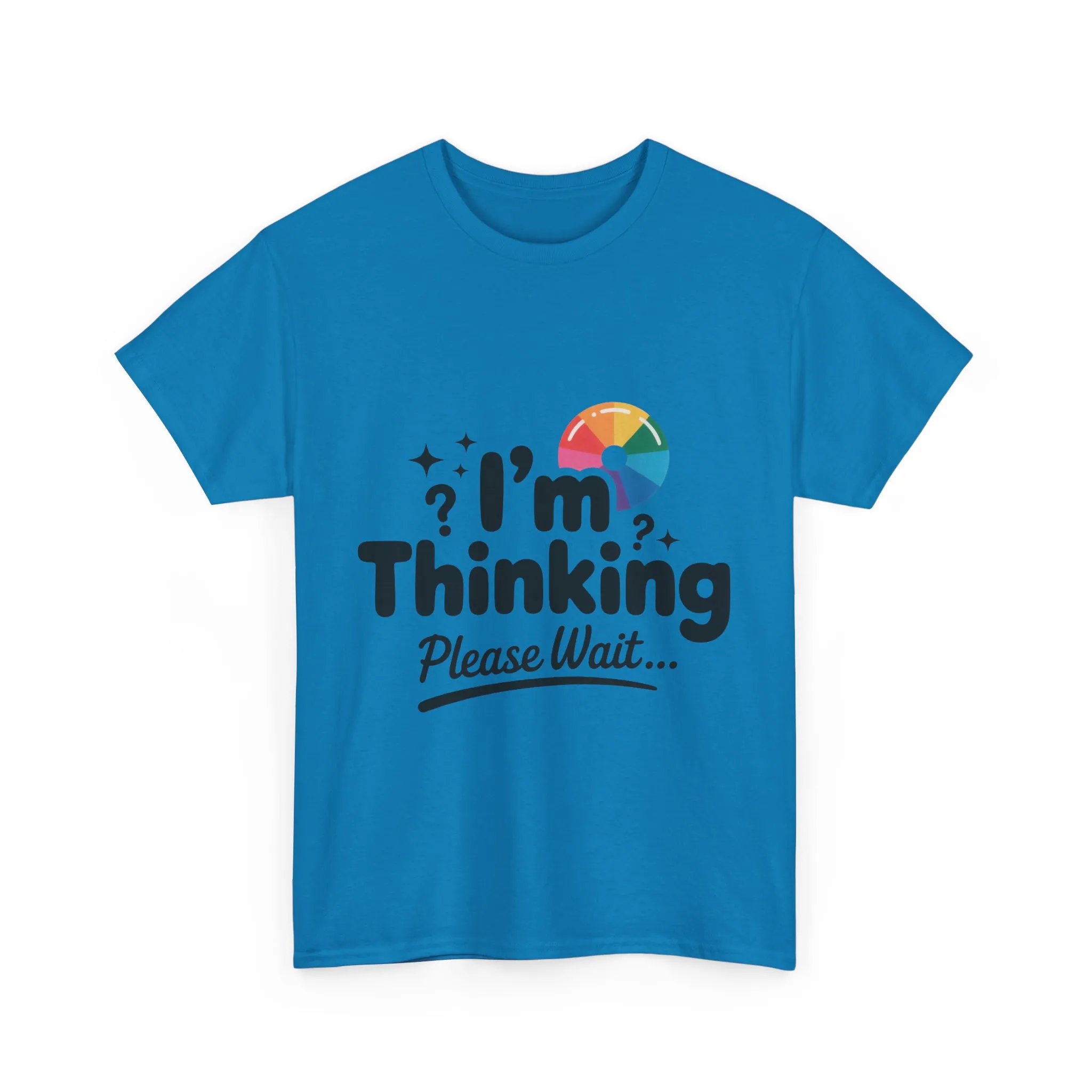 Funny - Im Thinking Please Wait - Mens T-Shirt, Cute Geeky Gift for Introverts, Programmers, Designers, Fun Humor Shirt, Gift for Adults - Image 25