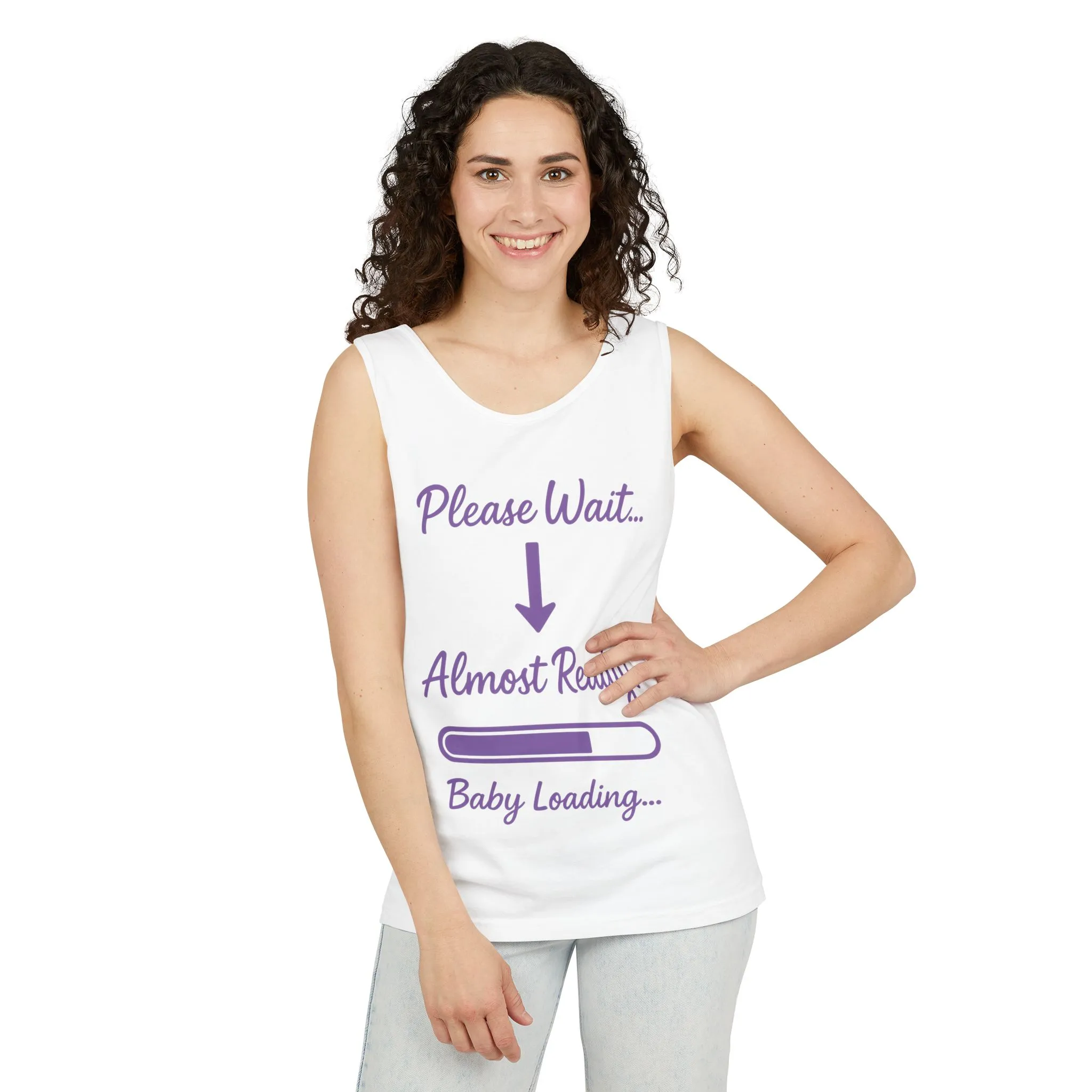 Maternity Tank Top , Pregnancy Announcement Shirt,Mom To Be Gift, Expecting Baby Gift, Pregnancy Reveal Top, Baby Shower Shirt - Image 4