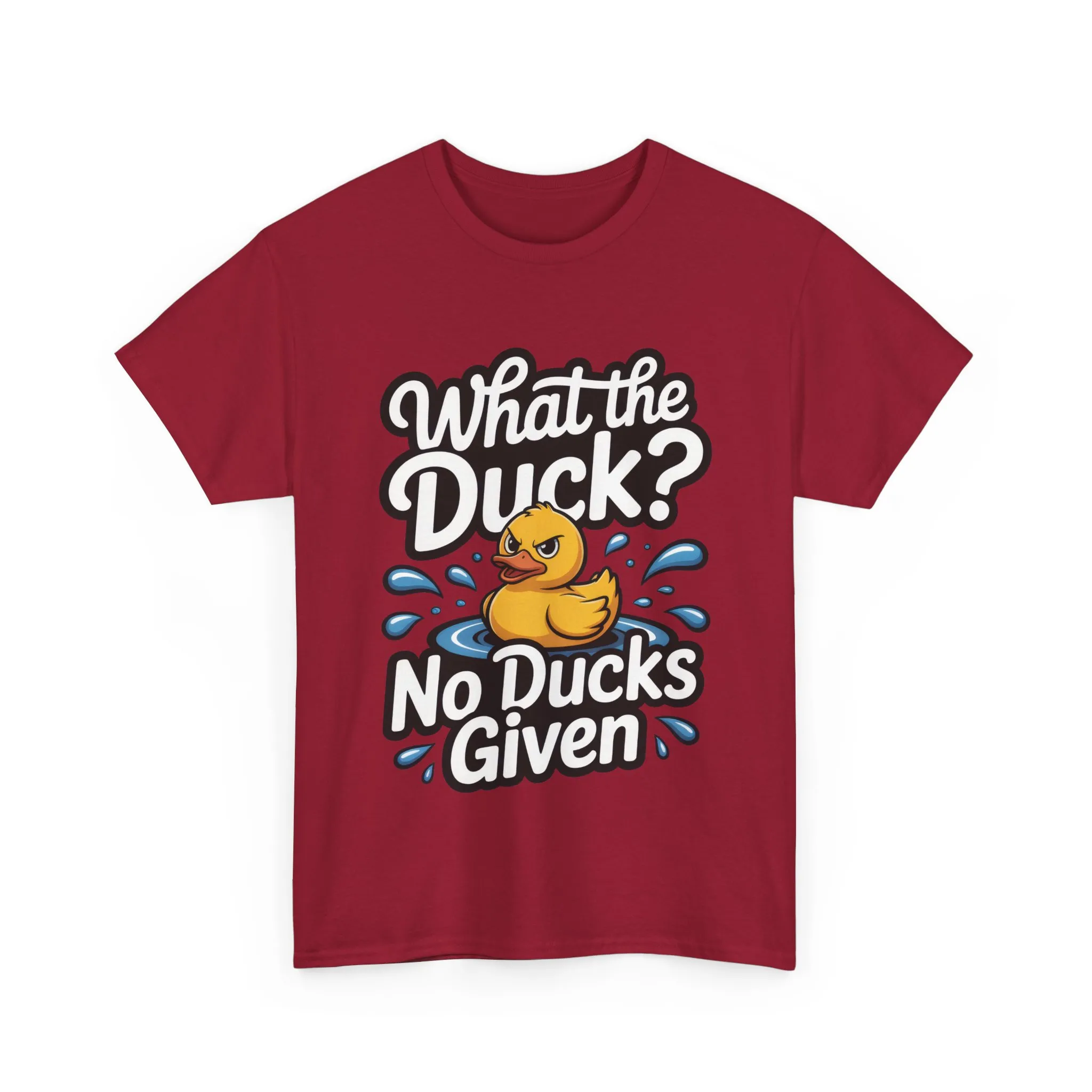Funny Duck Shirt - No Ducks Given Tee - What The Duck Mens T-Shirt - Sarcastic Rubber Duck Graphic - Humor Gift For Him - Image 28