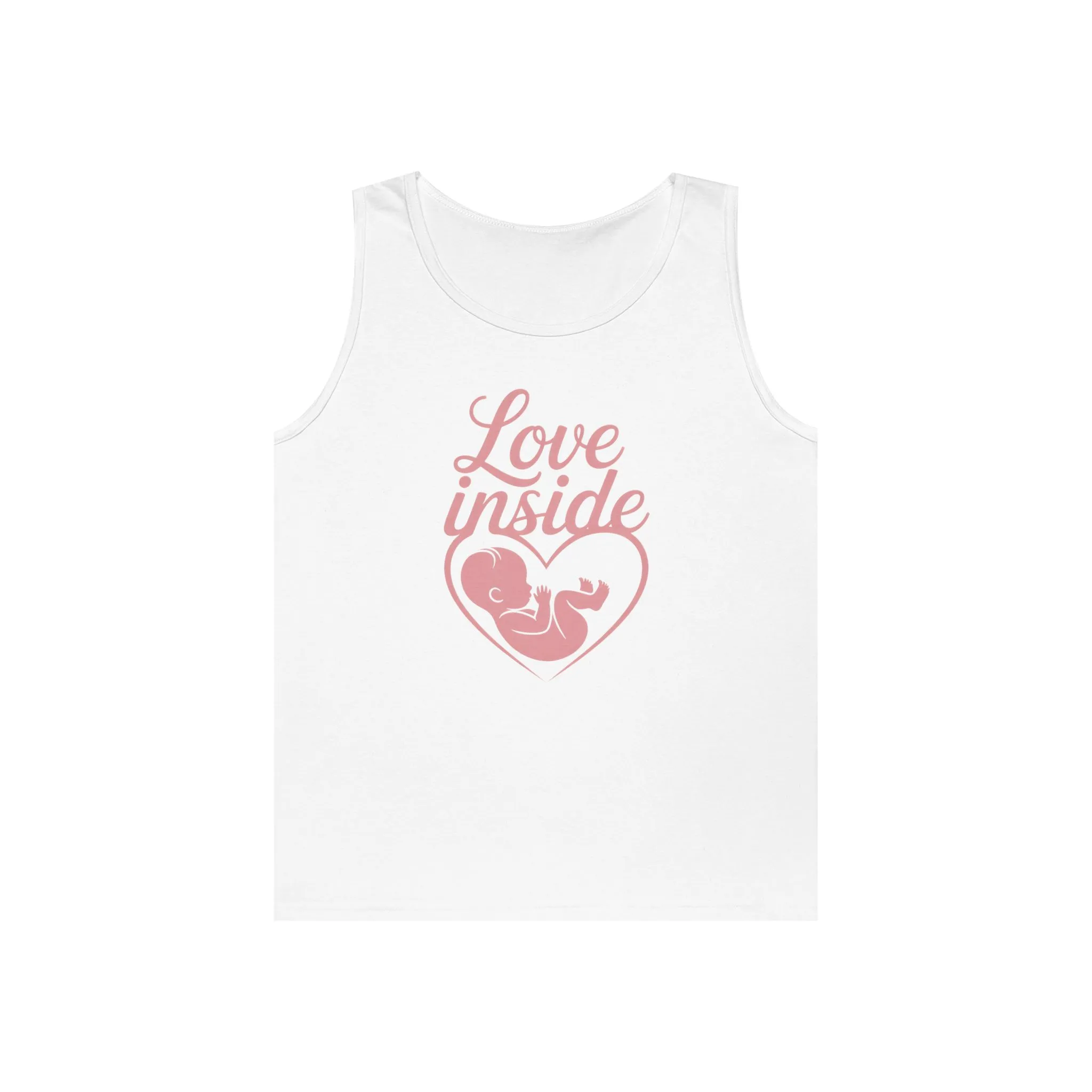 Maternity Tank Top, Pregnancy Announcement Tee, Baby Inside Mom To Be Gift, Expecting Mother Tee, Pregnancy Reveal Top, Baby Shower Top - Image 3