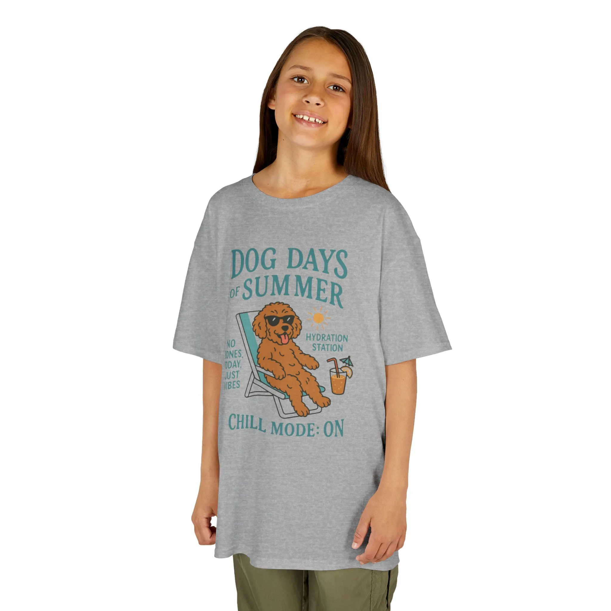 Summer Chill Kids Tee, Fun Playful T-Shirt for Boys & Girls, Perfect for Summer Days, Beach Outings, Gifts, Casual Wear - Image 11