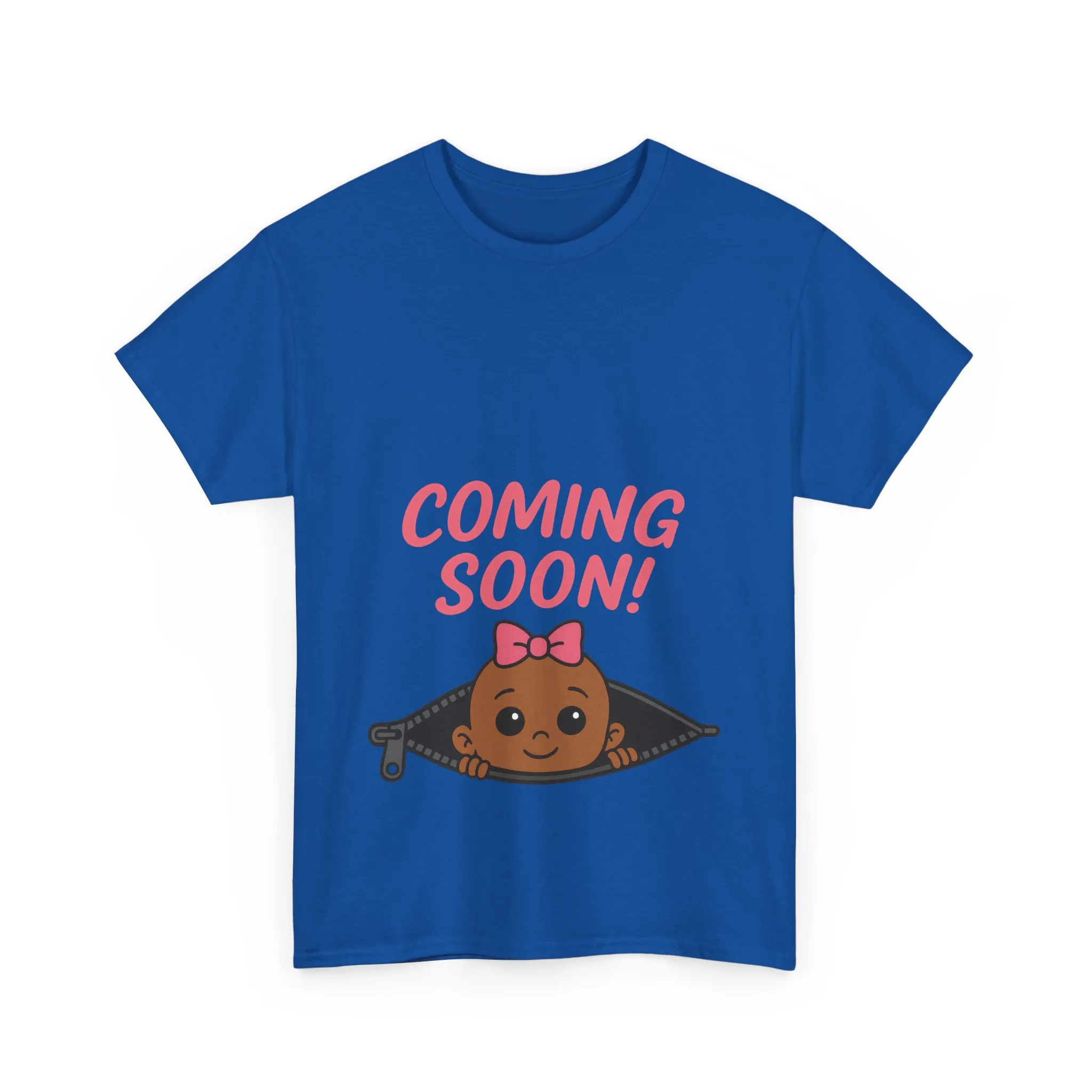 Coming Soon Maternity Tee, Cute Baby Girl Pregnancy Announcement Tee, Funny Expecting Mom Gift, Gender Reveal Tee, Baby Shower Top - Image 16