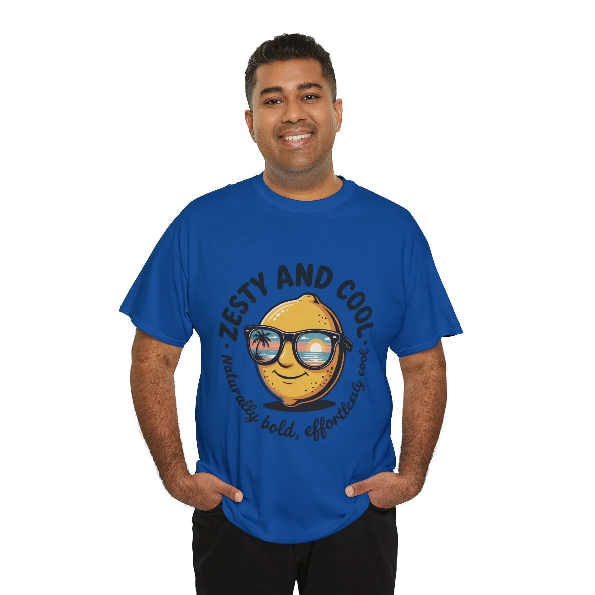 Zesty and Cool Mens Tee, Stylish Casual Shirt, Summer Outing Apparel, Fun Gift for Friends, Lemon Graphic T-Shirt, Birthday Present Idea - Image 27