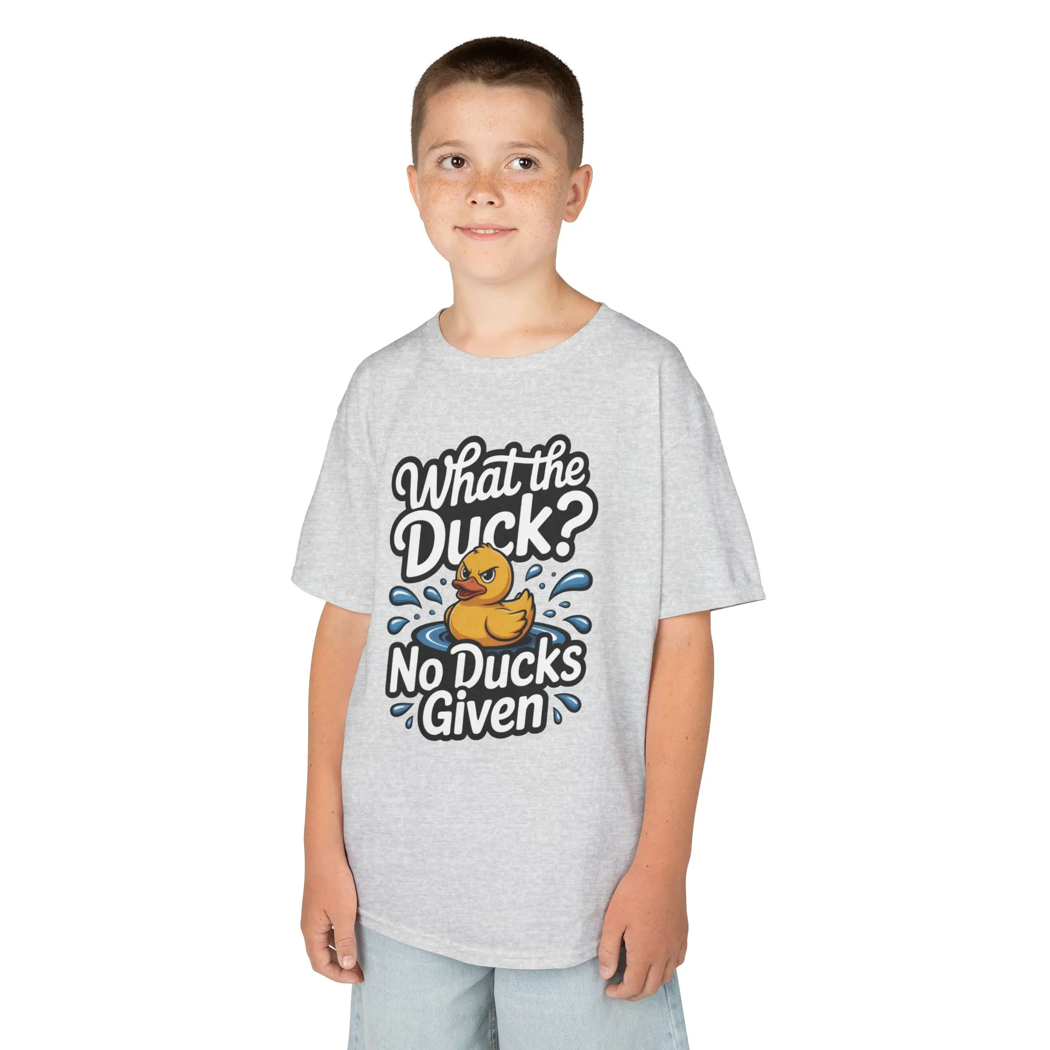 Funny Teen Duck Shirt, Kids Humor Tee, What The Duck Meme Tee, No Ducks Given Youth Tee, Sarcastic Rubber Duck Shirt, Cool Gift For Teens - Image 9