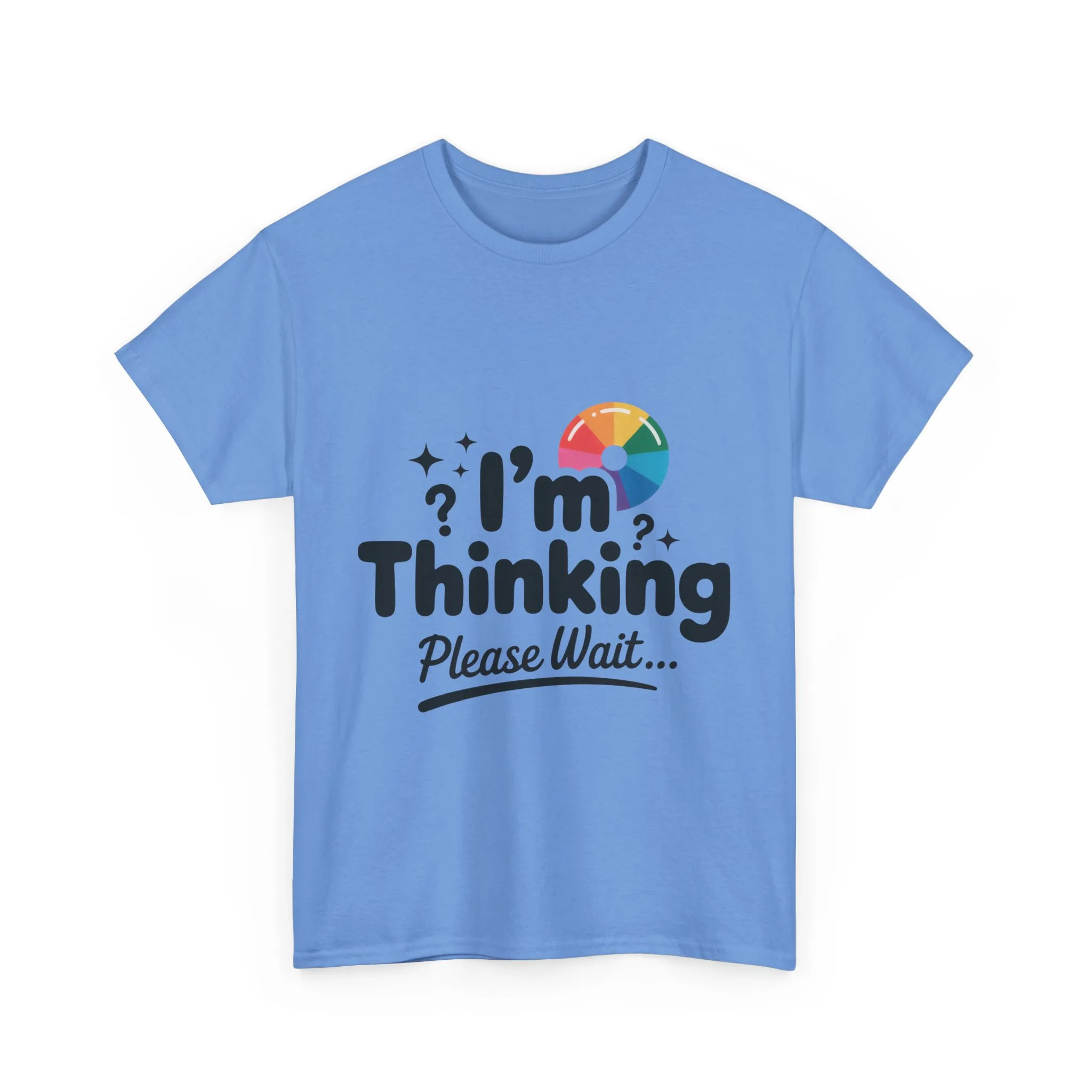 Funny - Im Thinking Please Wait - T-Shirt for Women, Cute Geeky Gift for Introverts, Programmers, Designers, Fun Humor Shirt - Image 13