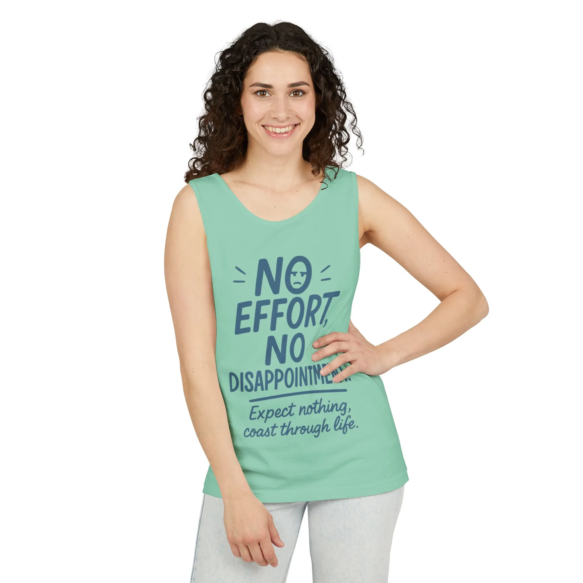No Effort Womens Tank Top, Funny Lazy Life Quote, Workout Humor Sleeveless Shirt, Casual Gym Top, Gift for Her, Perfect for Lazy Days - Image 8