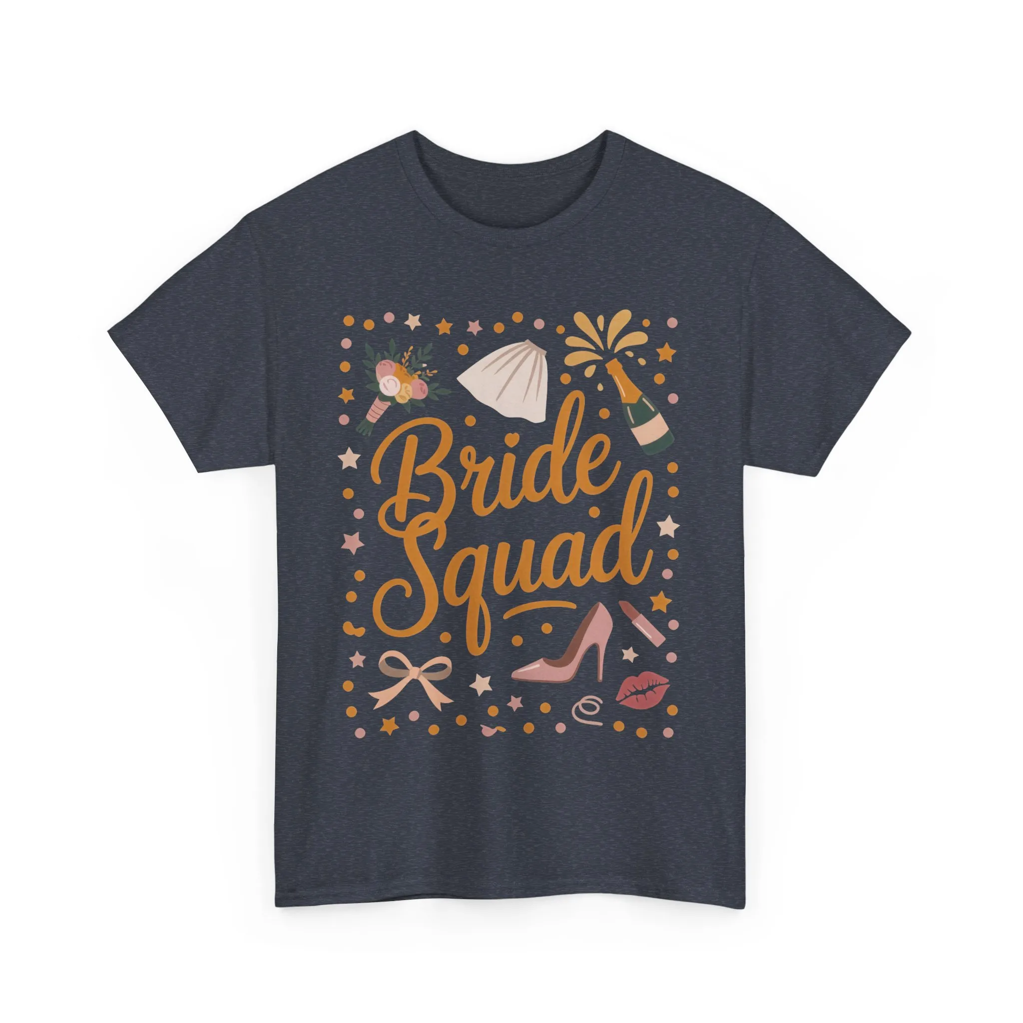 Bride Squad Shirt, Bachelorette Party T-Shirt, Bridesmaid Wedding Tee, Hen Party Matching Shirts, Bridal Shower, Gift for Bridesmaids - Image 34