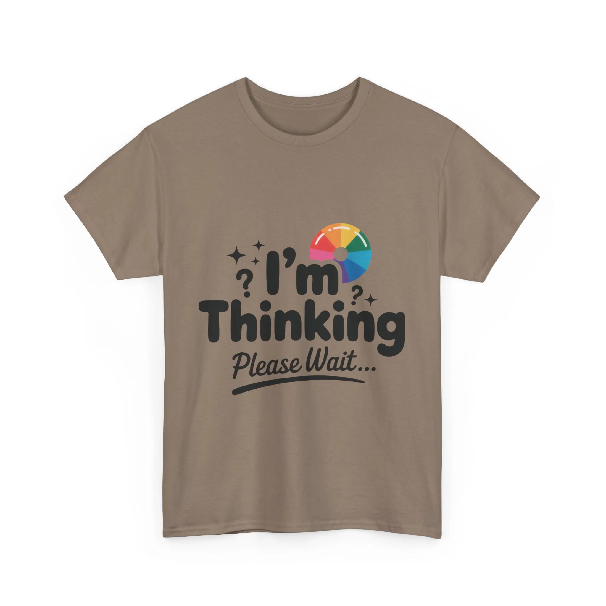 Funny - Im Thinking Please Wait - Mens T-Shirt, Cute Geeky Gift for Introverts, Programmers, Designers, Fun Humor Shirt, Gift for Adults - Image 28