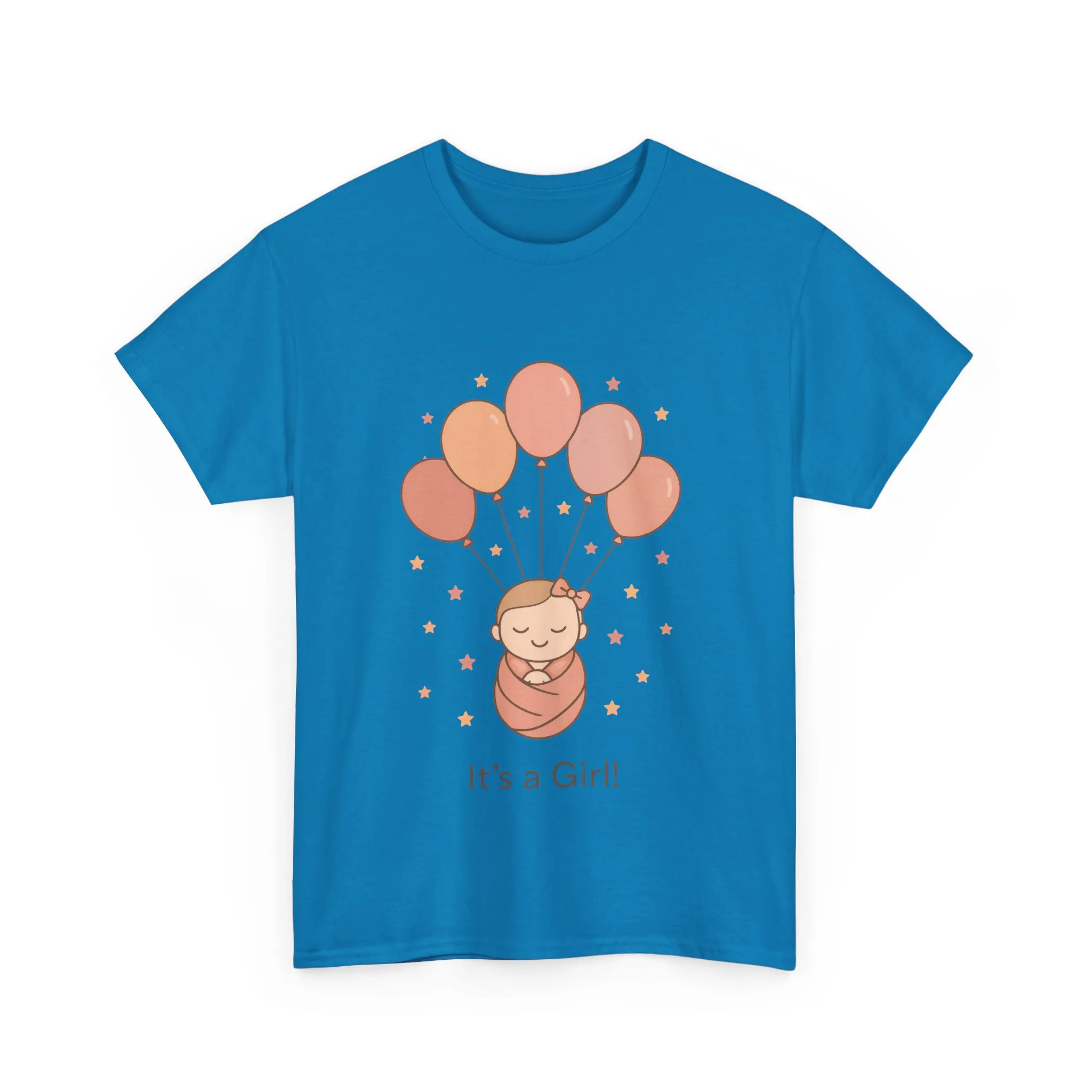Its a Girl Maternity T-Shirt, Baby Girl Pregnancy Announcement Shirt,Mom To Be Gift, Gender Reveal Tee, Baby Shower Top, Gender Reveal Party - Image 19