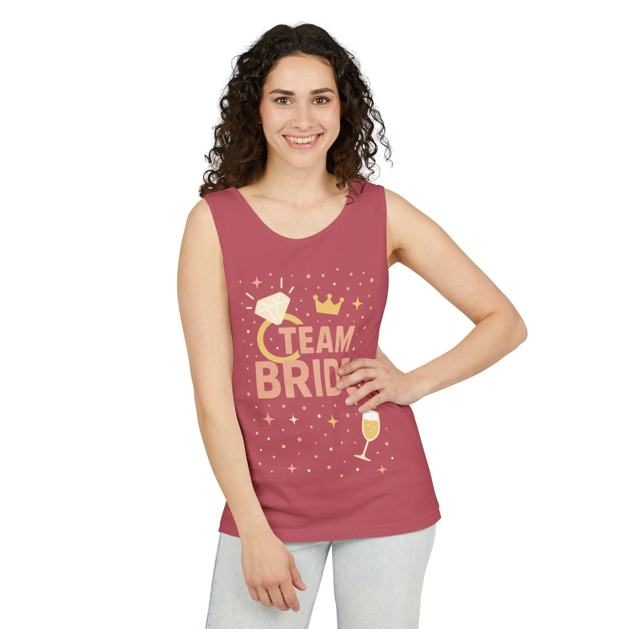 Team Bride Tank Top, Bachelorette Party Tee, Bridesmaid Wedding Tee, Hen Party Shirts, Bridal Shower, Bridesmaids Gift - Image 32