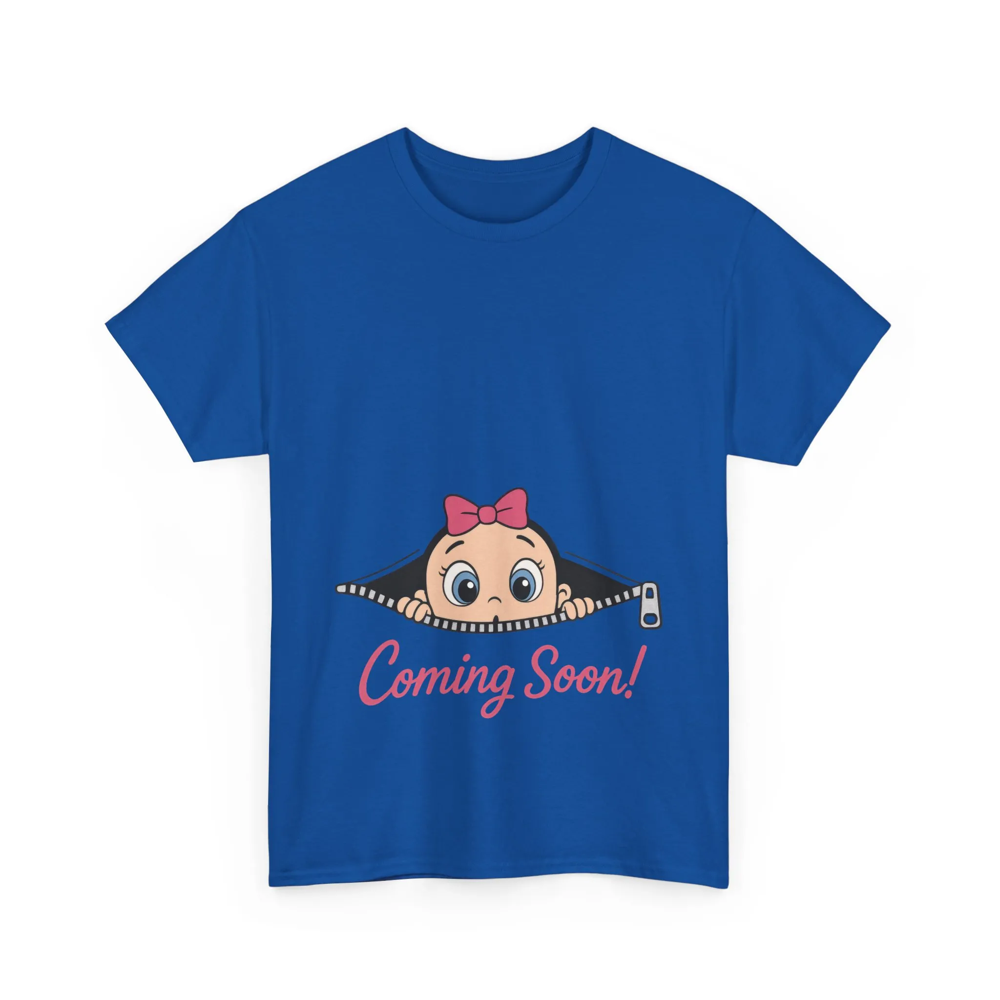 Coming Soon Maternity T-Shirt, Cute Baby Girl Pregnancy Announcement Shirt, Expecting Mom Gift, Gender Reveal Tee, Baby Shower Gift - Image 16