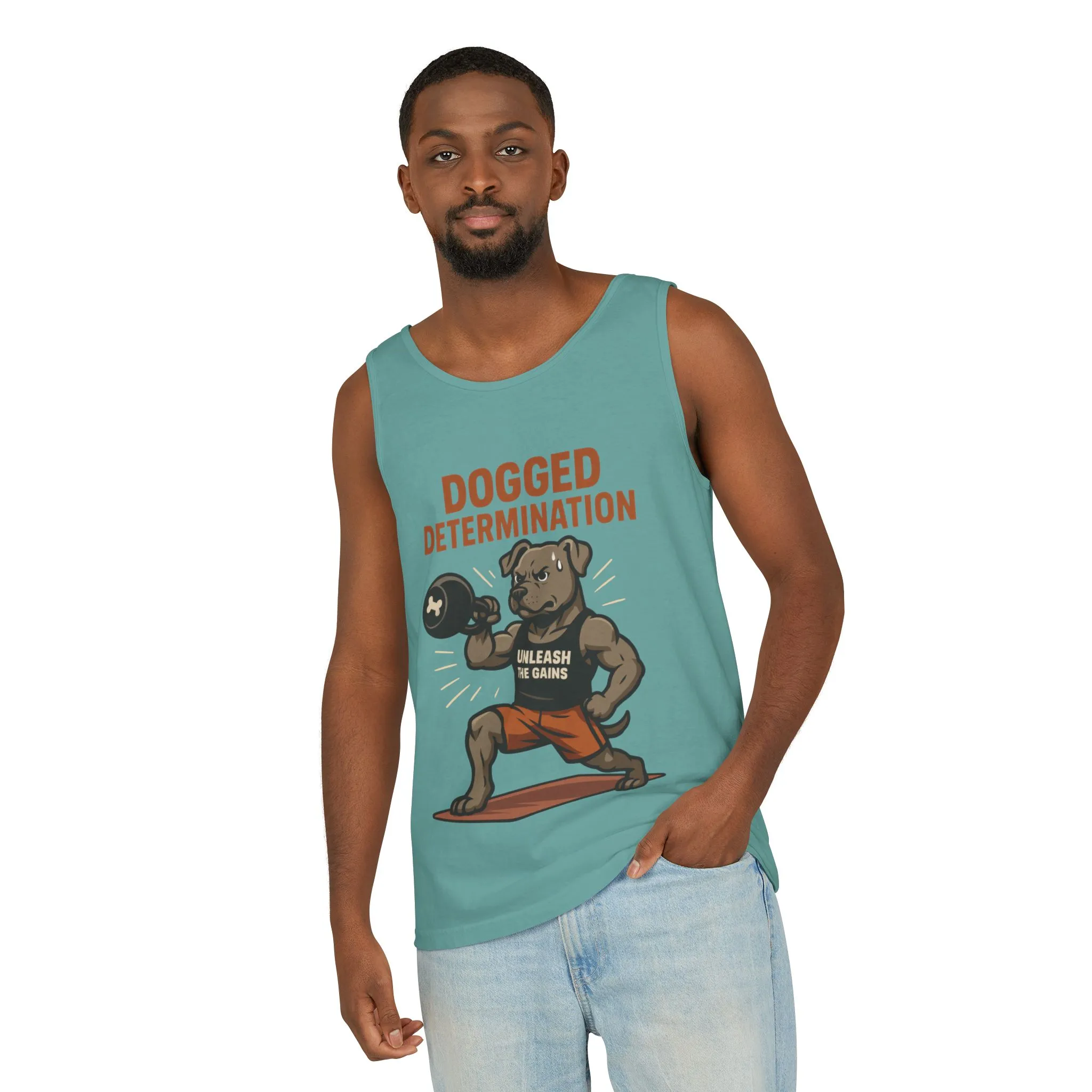 Funny Gym Dog Tank Top for Men, Workout Bulldog Graphic Tee, Fitness Motivation Shirt, Dog Lover Gift, Gym Wear, Fitness Tank Top - Image 11
