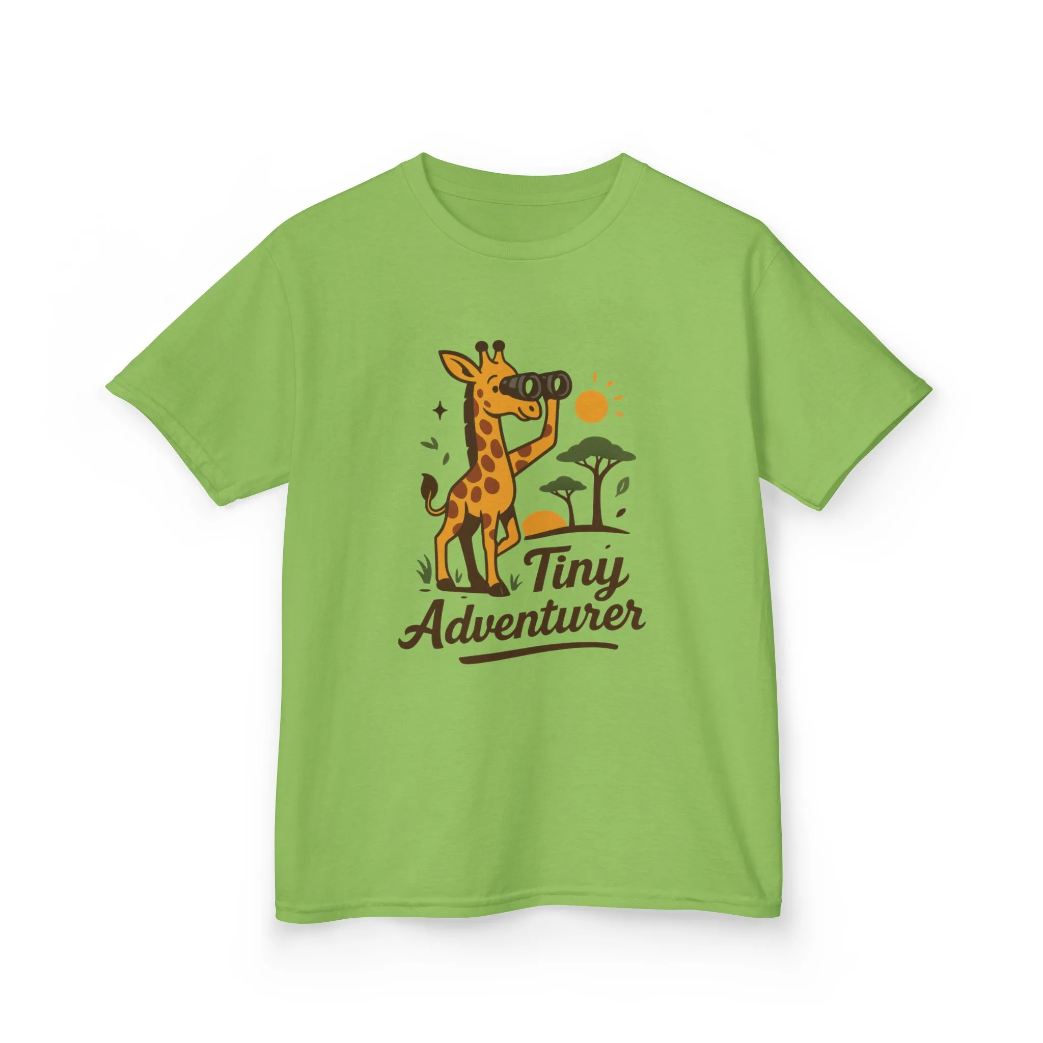 Tiny Adventurer Kids Tee, Giraffe T-Shirt, Children's Nature Shirt, Fun Kids Apparel, Birthday Gift for Boys and Girls - Image 7