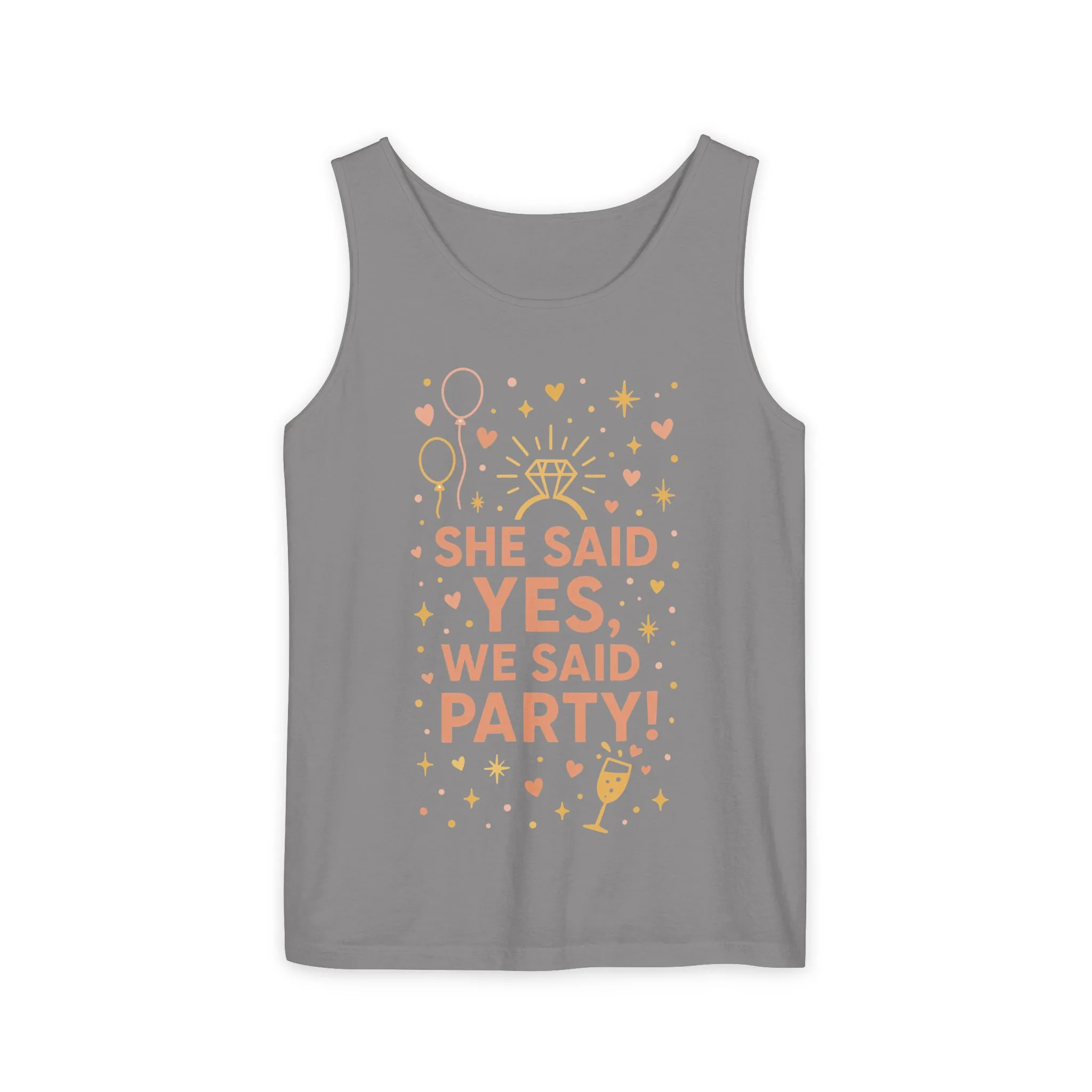 Bridal Party Tank Top, Bachelorette Party Tee, Bridesmaid Wedding Tee, Hen Party Tank, Bridal Shower, Bridesmaids Gift - Image 5