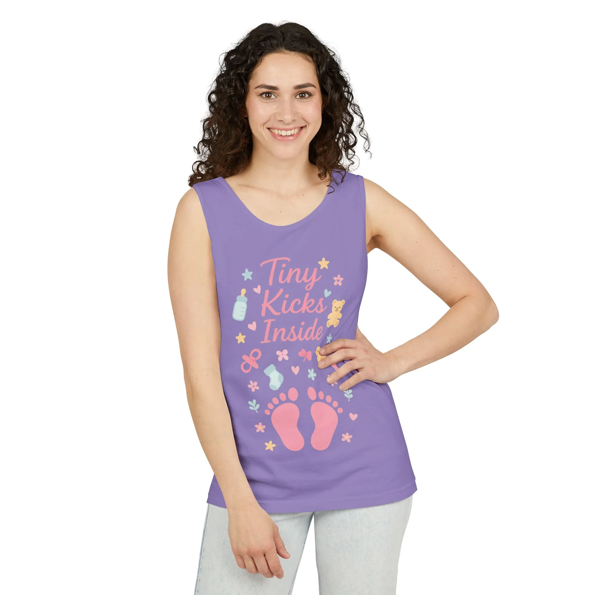 Maternity Tank Top Pregnancy Announcement Shirt, Cute Mom To Be Gift, Expecting Baby Gift, Pregnancy Reveal Top, Baby Shower Shirt - Image 16