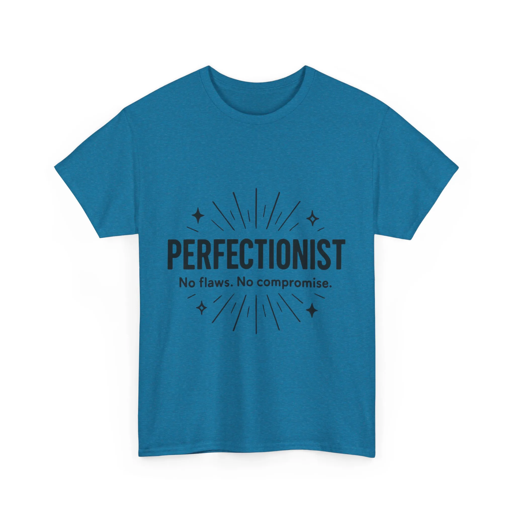 Mens Perfectionist T-Shirt, No Flaws No Compromise, Minimal Bold Graphic Tee, Gift for OCD, Clean Freak, or Detail-Oriented Men - Image 31