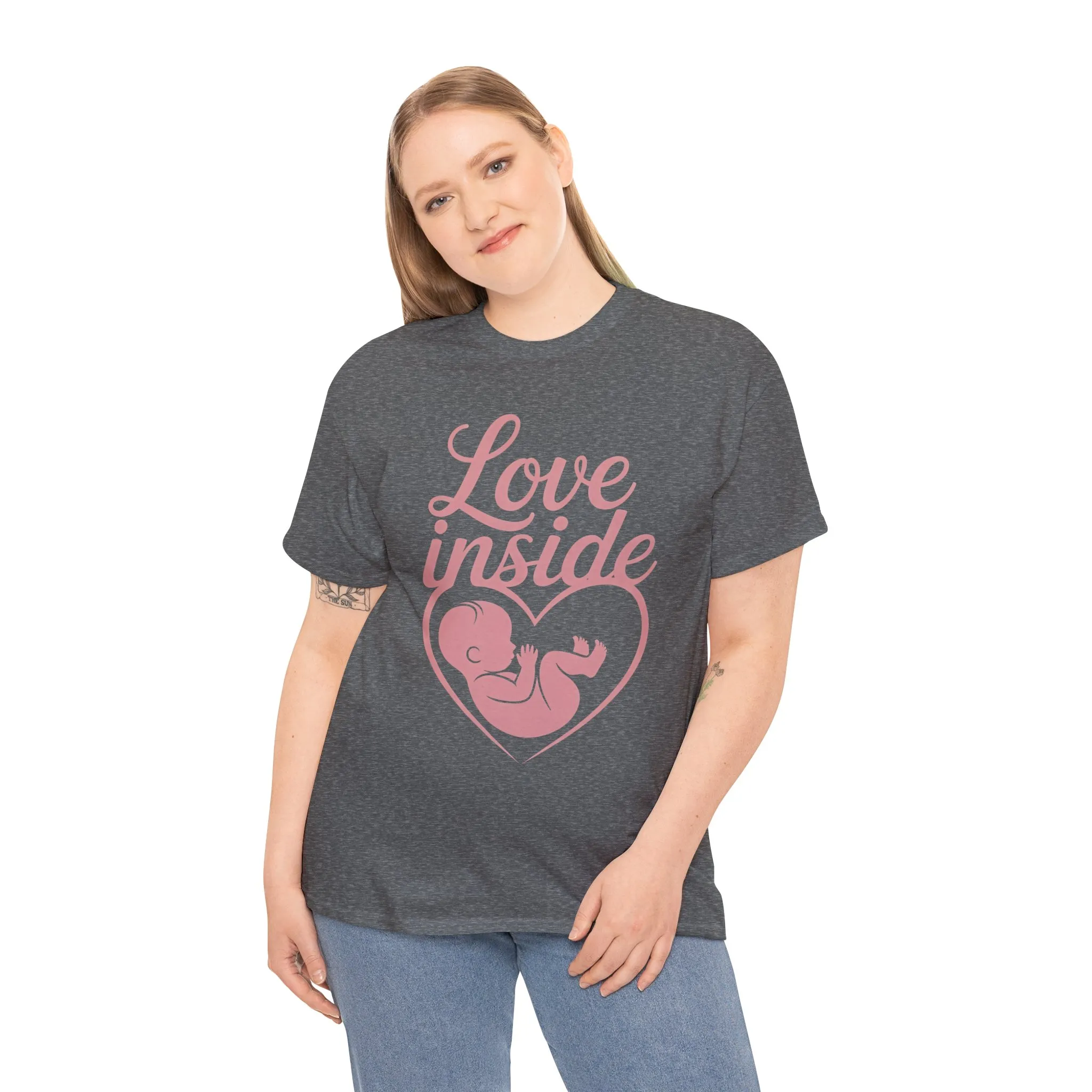Maternity T-Shirt, Pregnancy Announcement Shirt, Baby Inside Mom To Be Gift, Expecting Mother Tee, Pregnancy Reveal Top, Baby Shower Top - Image 12