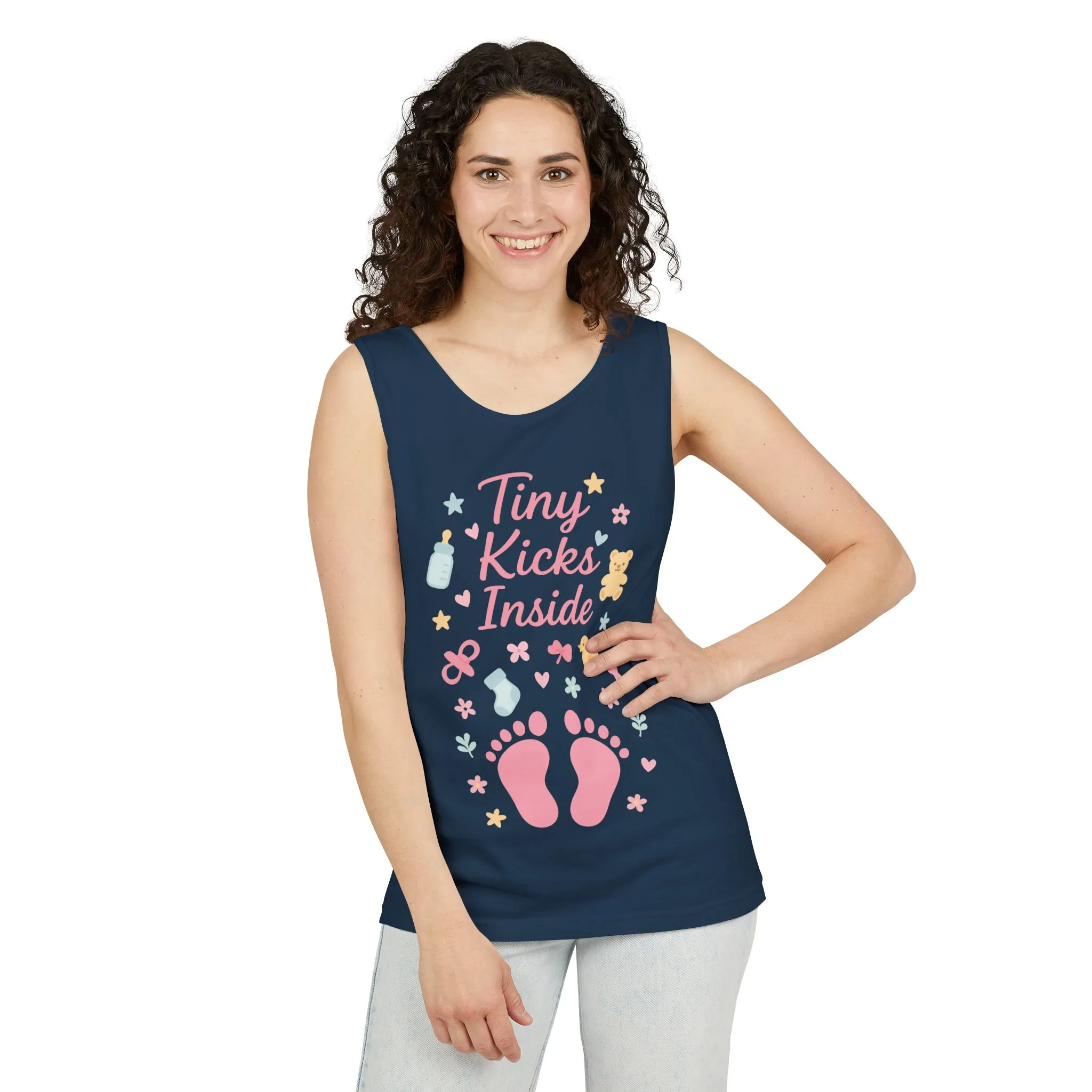Maternity Tank Top Pregnancy Announcement Shirt, Cute Mom To Be Gift, Expecting Baby Gift, Pregnancy Reveal Top, Baby Shower Shirt - Image 28