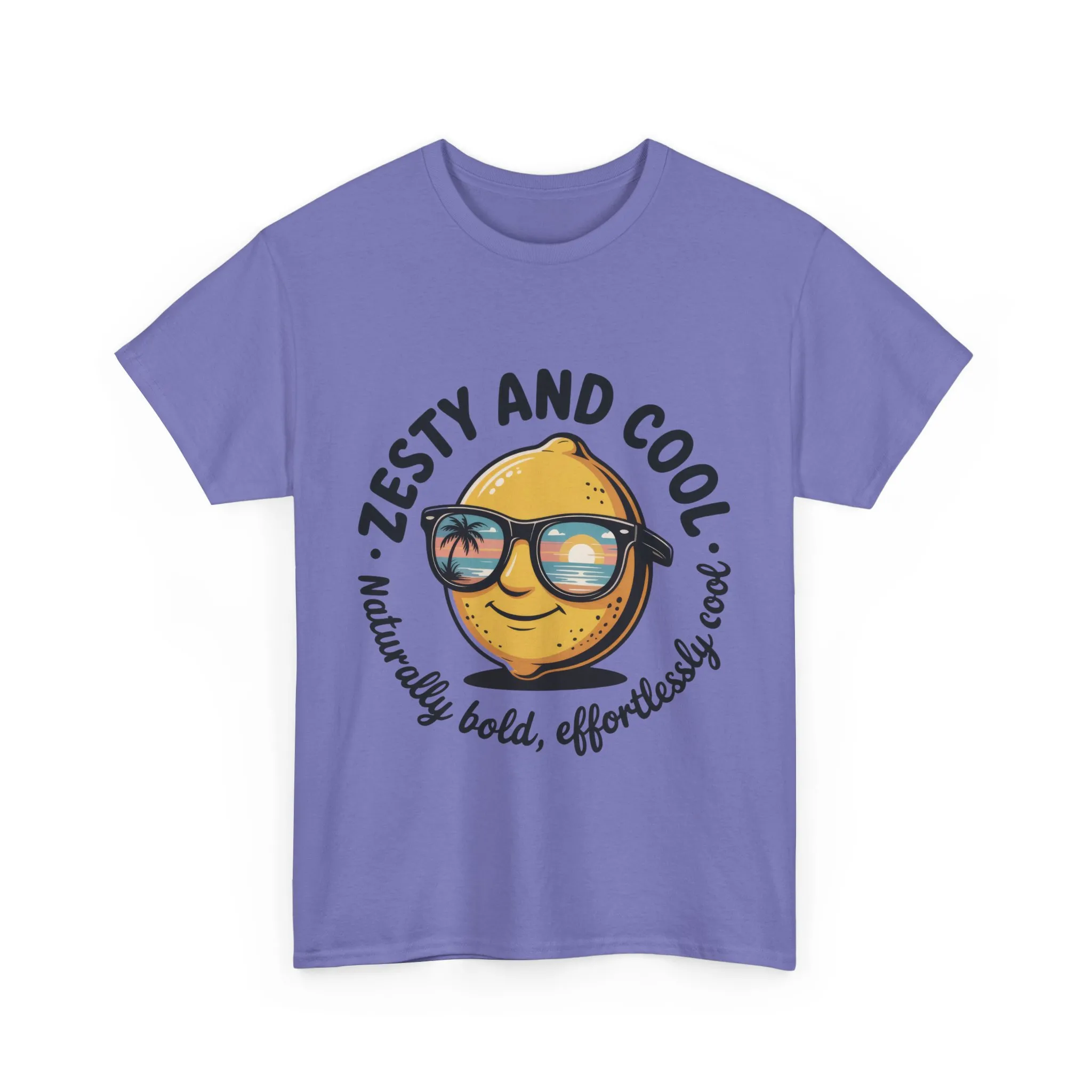 Zesty Lemon Tee, Womens Heavy Cotton T-Shirt, Funny Graphic Tee, Summer Apparel, Gift for Lemon Lovers, Casual Style, Funny Summer Tee - Image 19