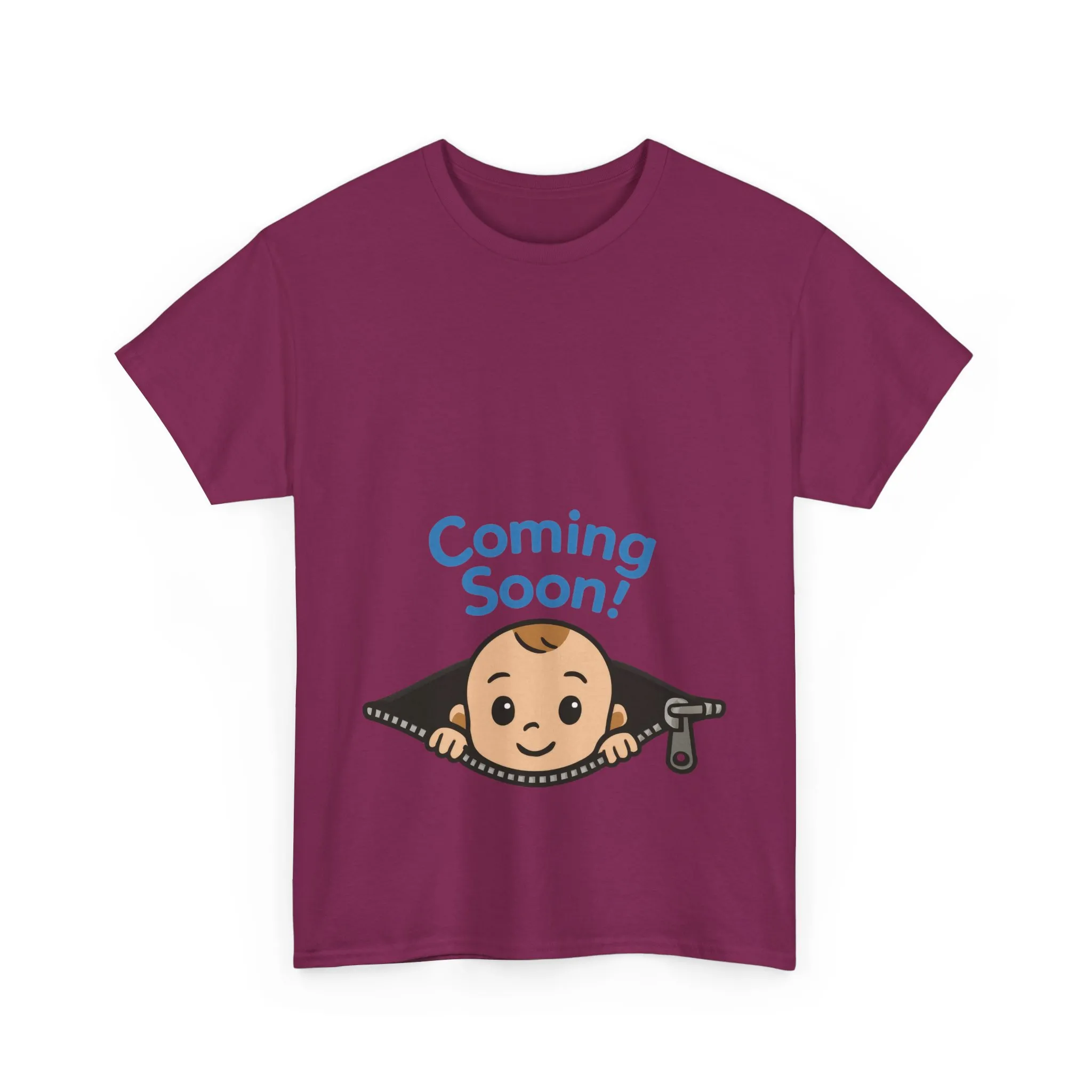 Coming Soon Maternity Tee, Cute Baby Boy Pregnancy Announcement Tee, Funny Expecting Mom Gift, Gender Reveal Tee, Baby Shower Top - Image 25