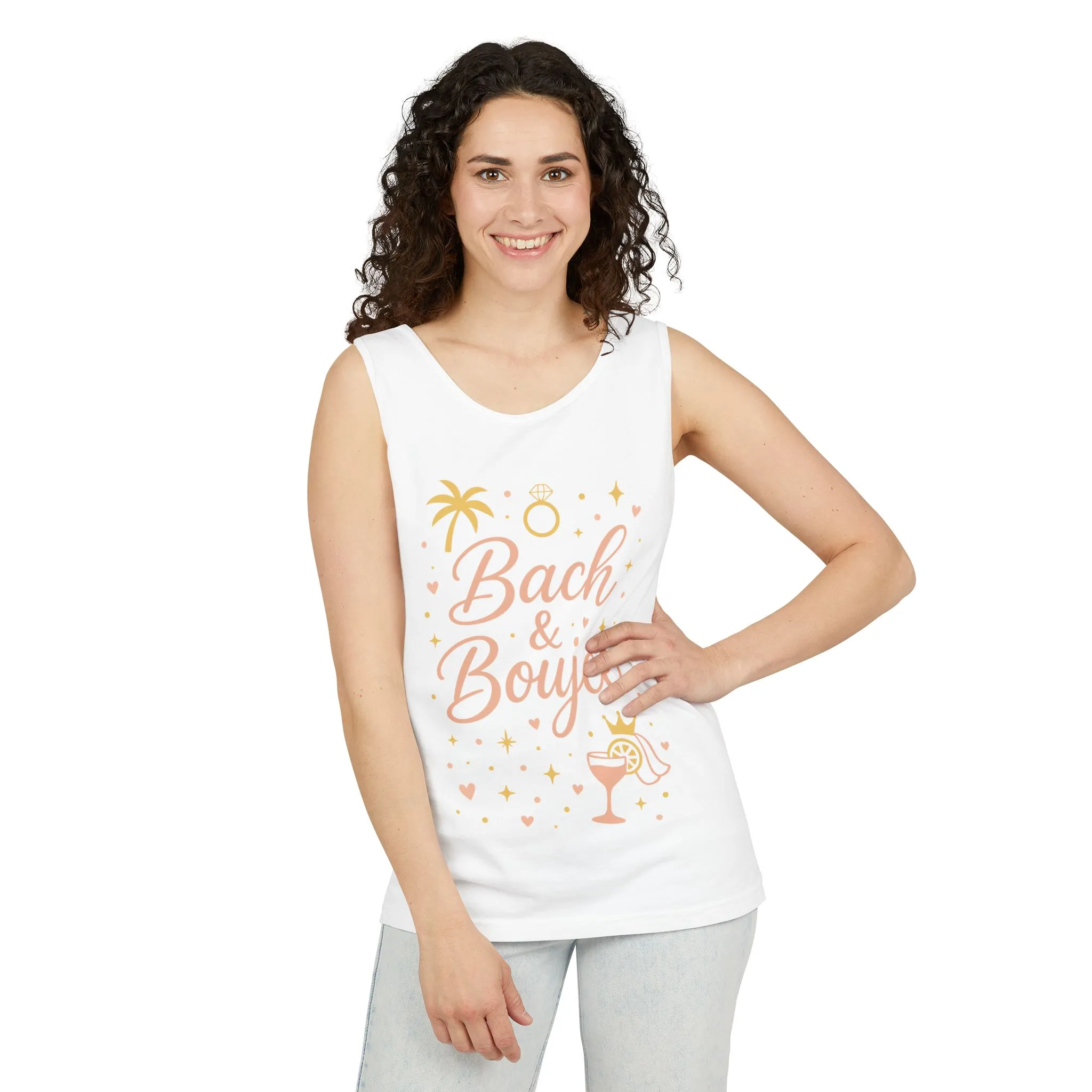 Bridal Party Tank Top, Bachelorette Party Tee, Bridesmaid Wedding Tee, Hen Party Top, Bridal Shower, Bridesmaids Gift - Image 4