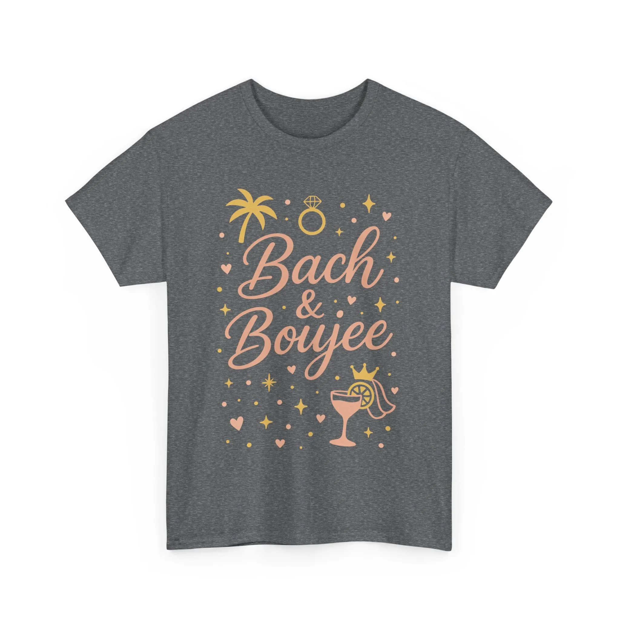 Bach & Boujee Bridal Party Shirt, Bachelorette Party Tee, Bridesmaid Wedding Tee, Hen Party Top, Bridal Shower, Bridesmaids Gift - Image 7