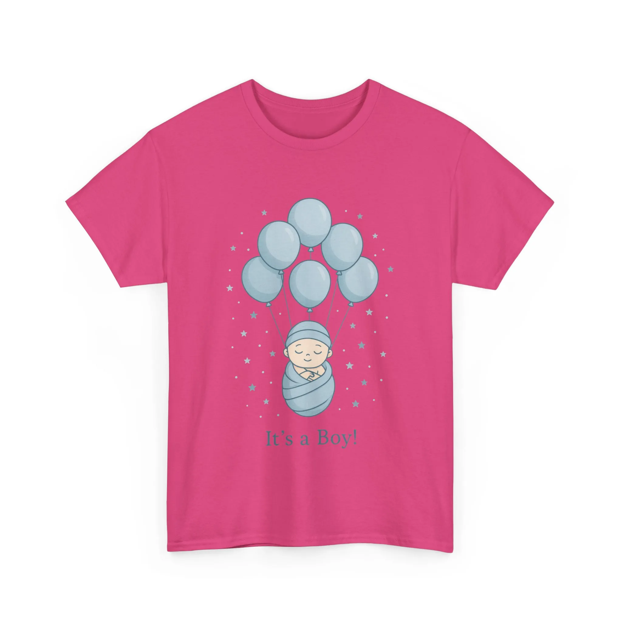 Its a Boy Maternity T-Shirt, Baby Boy Pregnancy Announcement Shirt, Gender Reveal Mom To Be Gift, Expecting Baby Shower Tee - Image 25